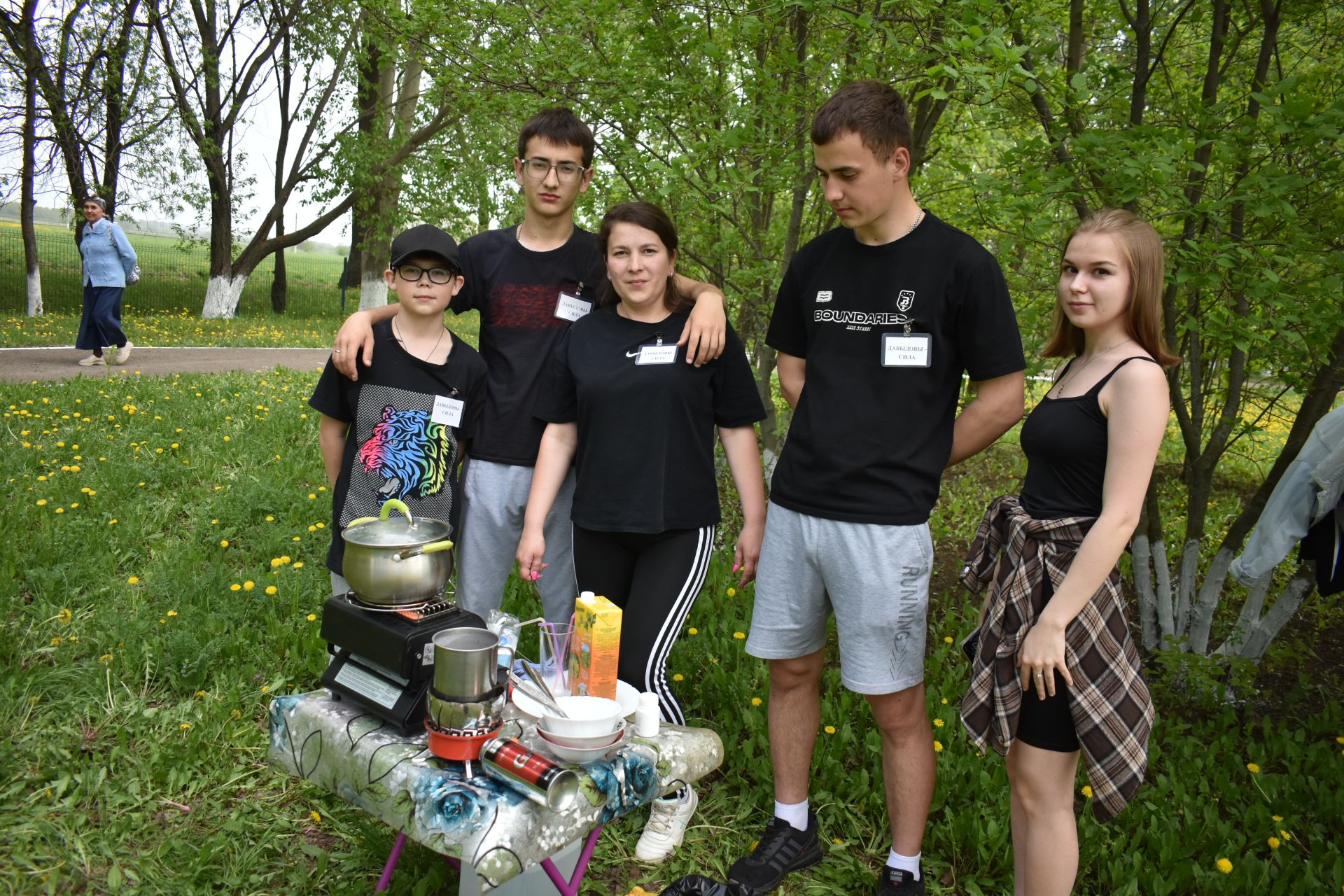 В Кайбицком парке отдыха состоялась «Семейная Зарница»