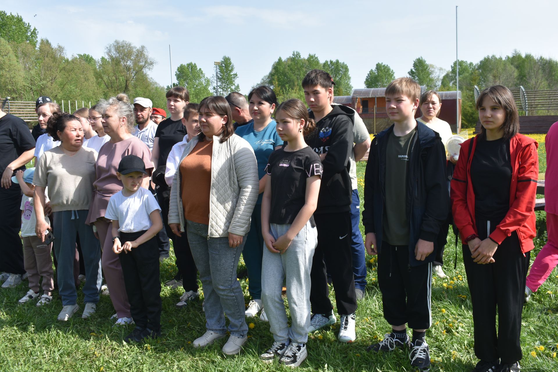 В Кайбицком парке отдыха состоялась «Семейная Зарница»