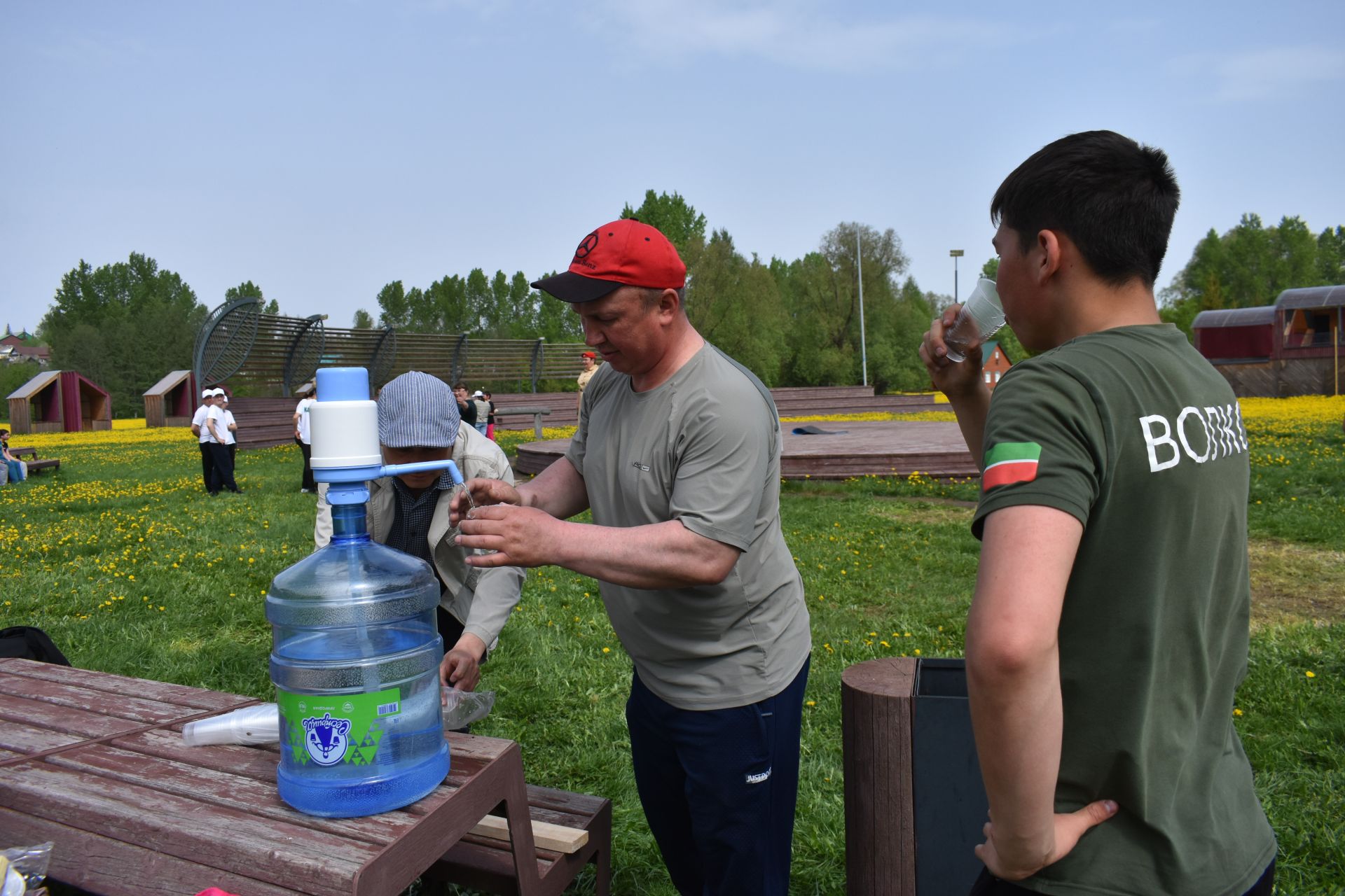 В Кайбицком парке отдыха состоялась «Семейная Зарница»