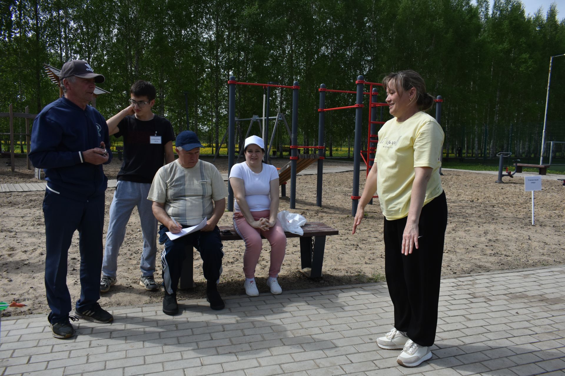 В Кайбицком парке отдыха состоялась «Семейная Зарница»