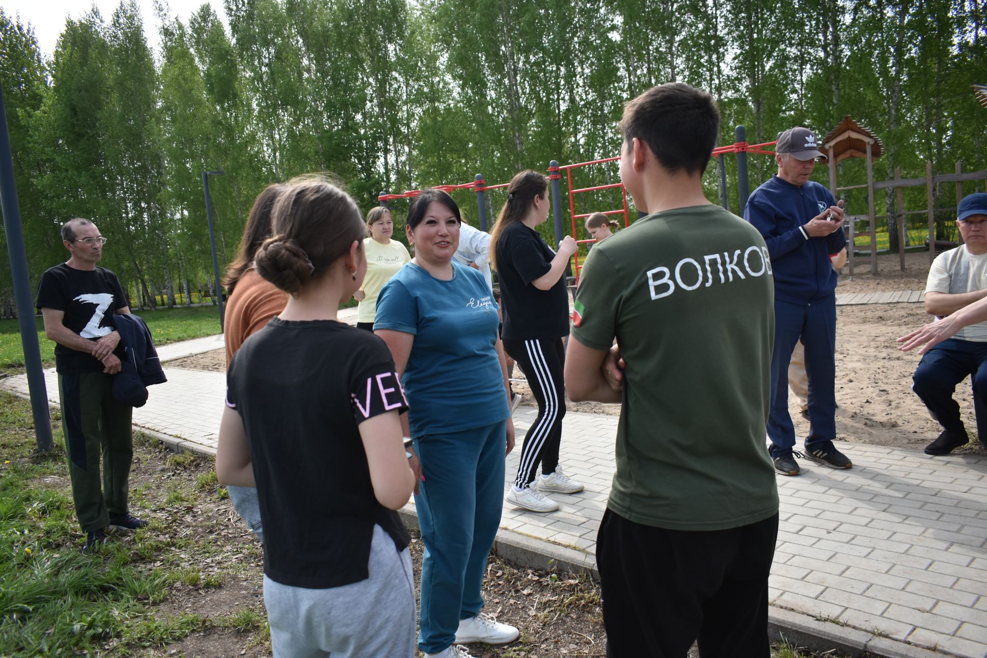 В Кайбицком парке отдыха состоялась «Семейная Зарница»