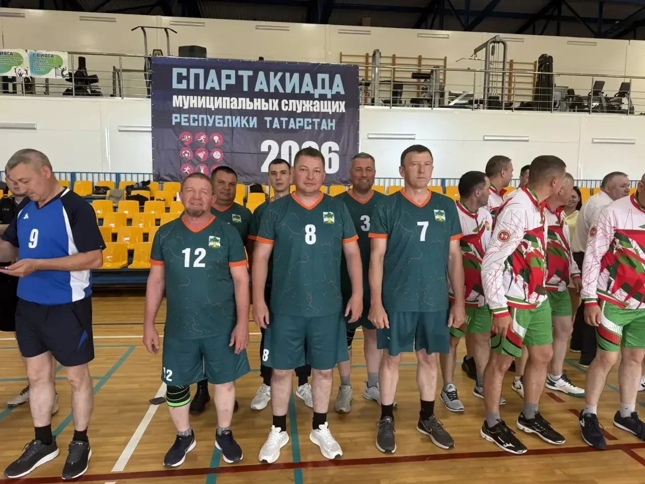 Волейболисты Кайбицкого района вошли в шестерку сильнейших на Спартакиаде муниципальных служащих