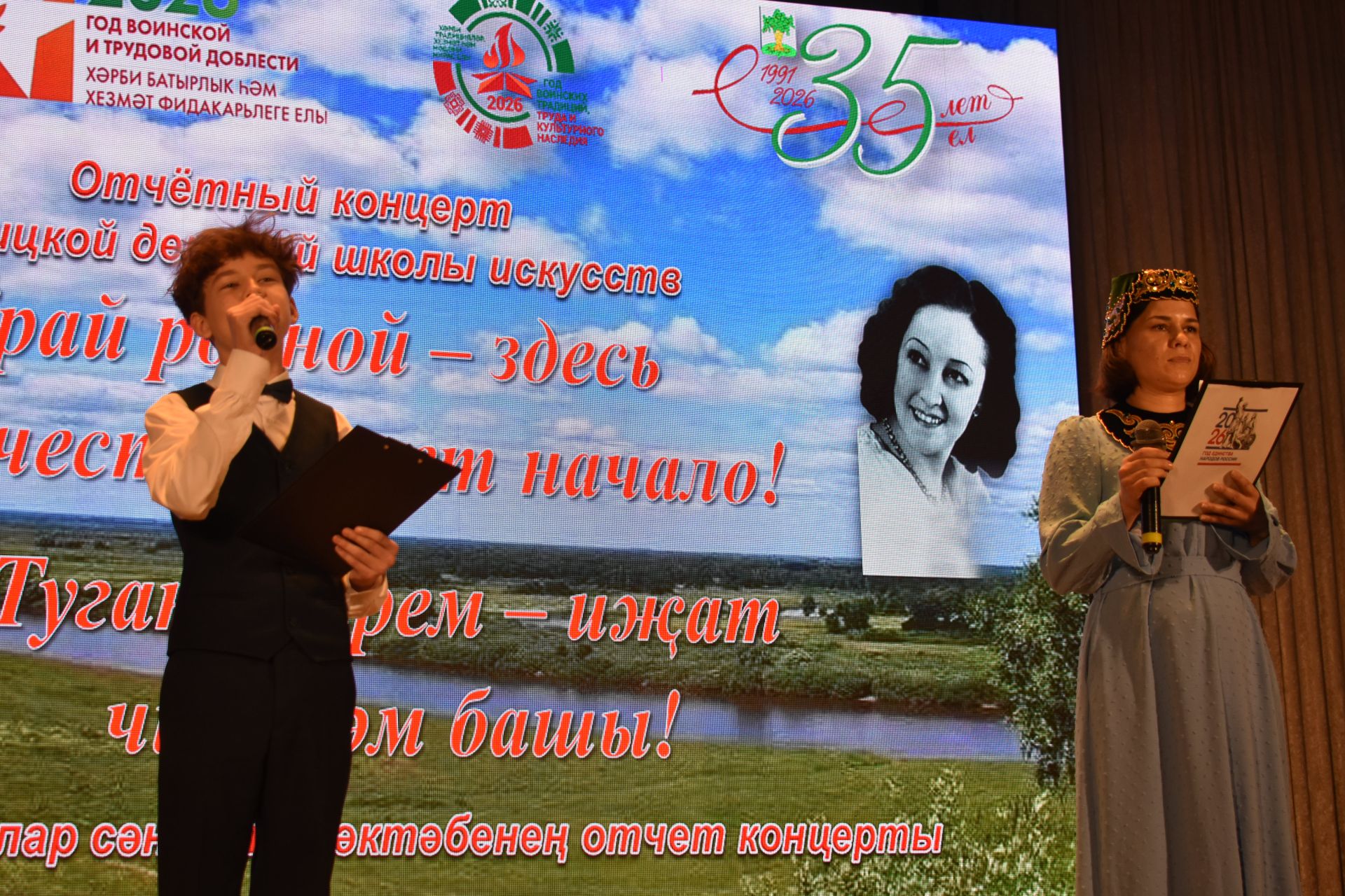 «Здесь творчество берет начало»: в Кайбицах с большим успехом прошел отчетный концерт детской школы искусств
