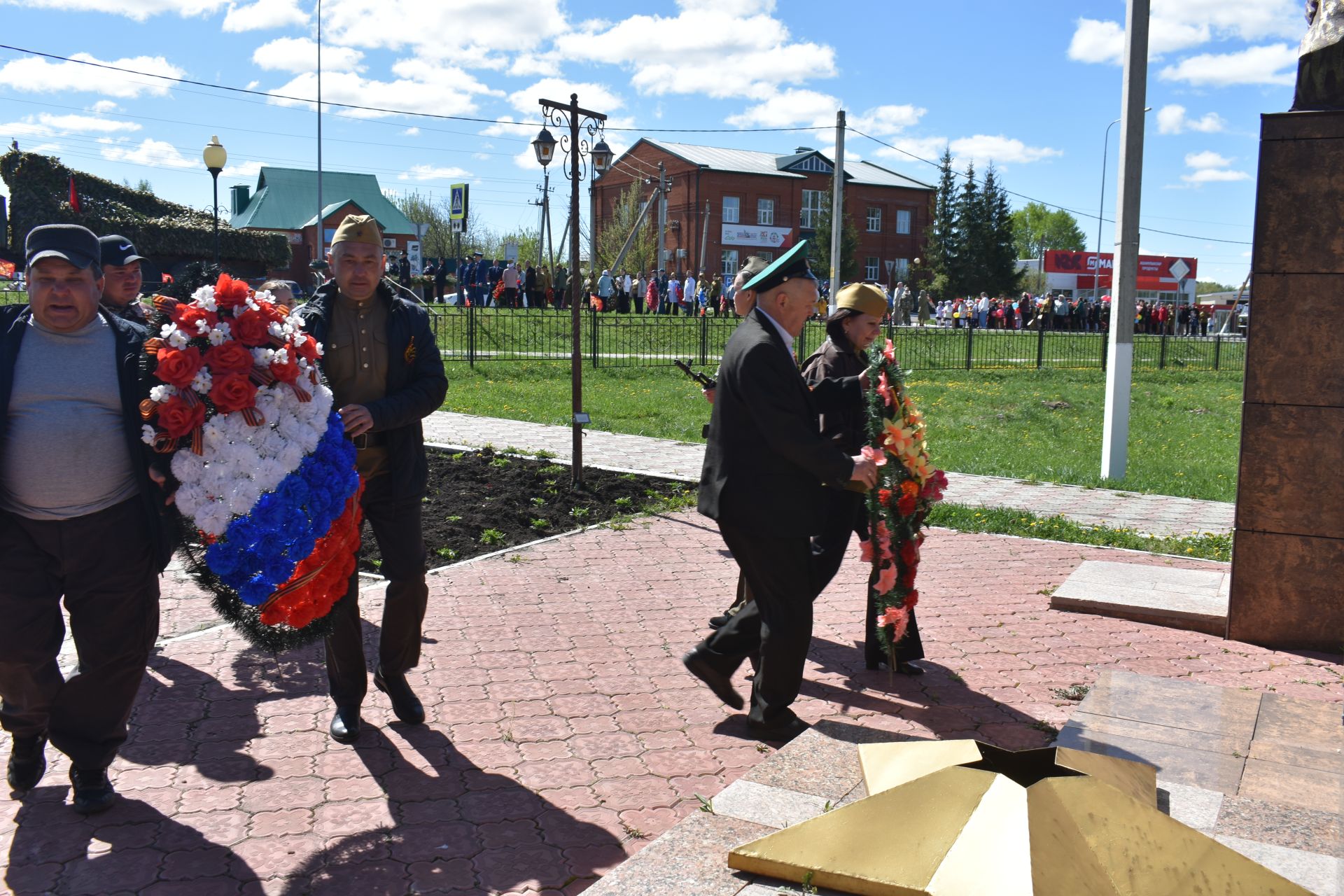 В Кайбицах встретили 81 годовщину Великой Победы