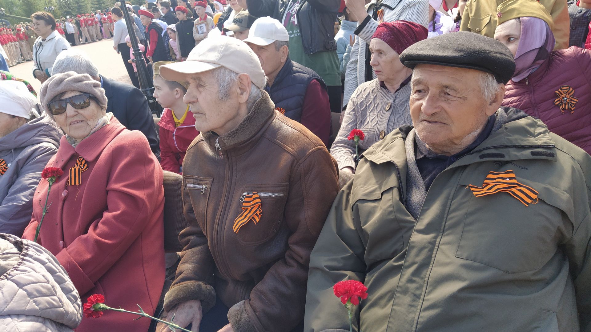 В Кайбицах встретили 81 годовщину Великой Победы