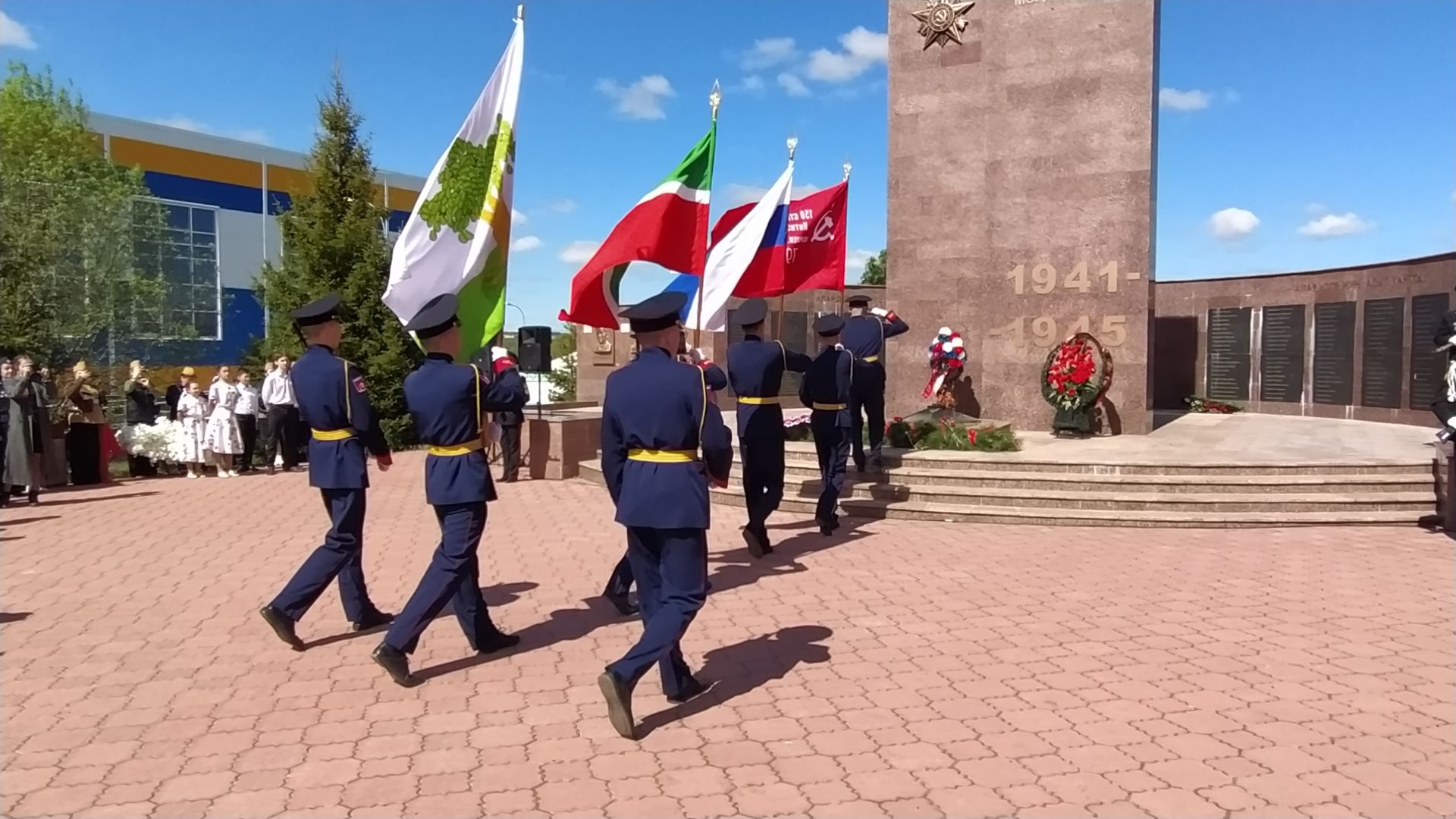 В Кайбицах встретили 81 годовщину Великой Победы
