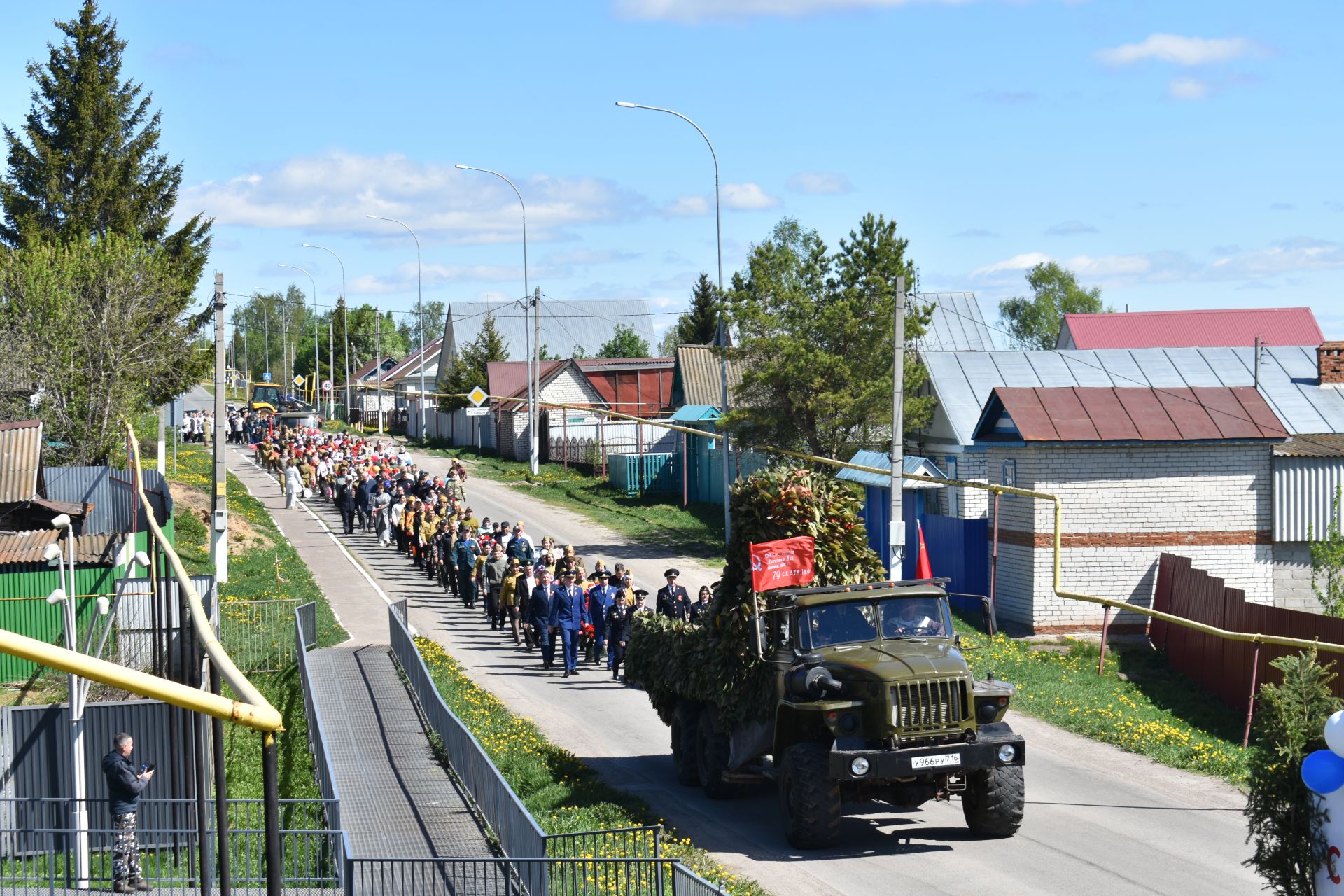 В Кайбицах встретили 81 годовщину Великой Победы
