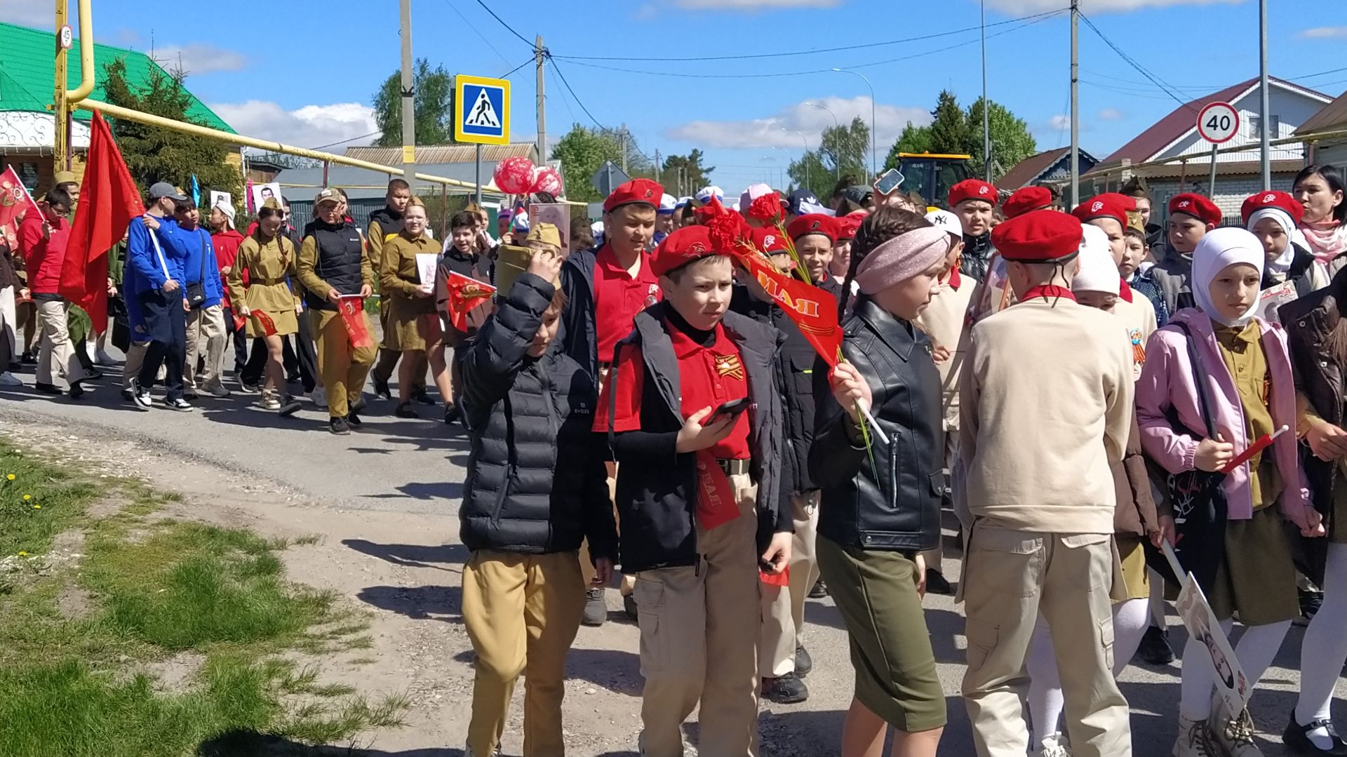 В Кайбицах встретили 81 годовщину Великой Победы