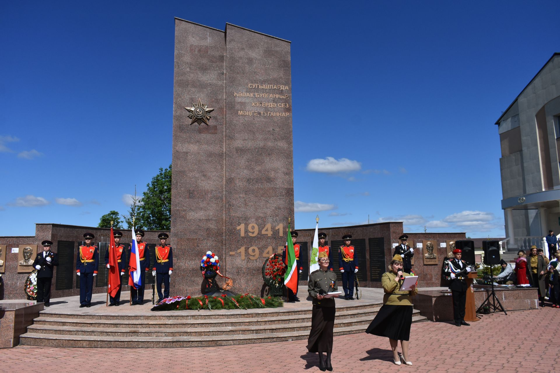 В Кайбицах встретили 81 годовщину Великой Победы