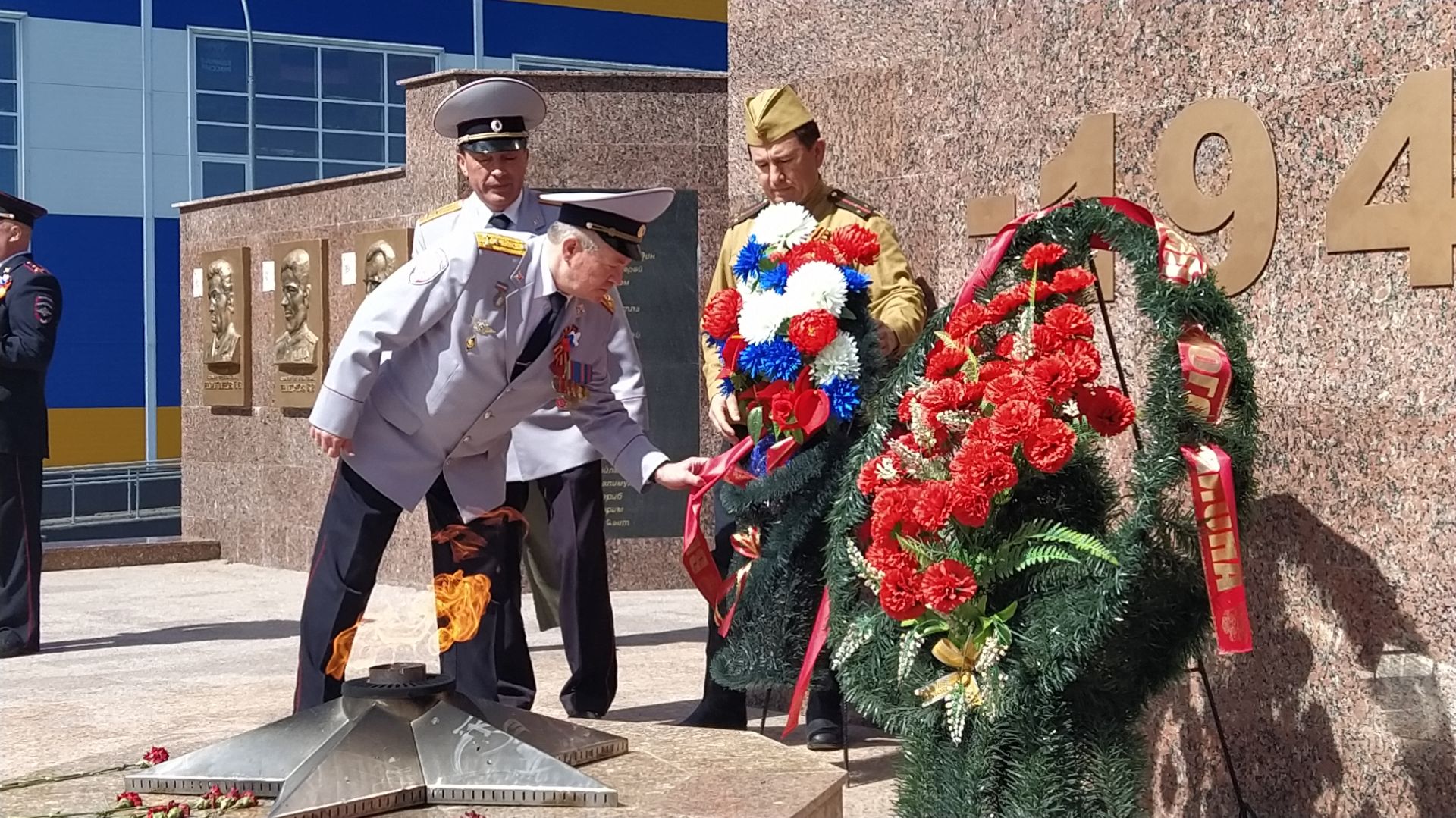 В Кайбицах встретили 81 годовщину Великой Победы