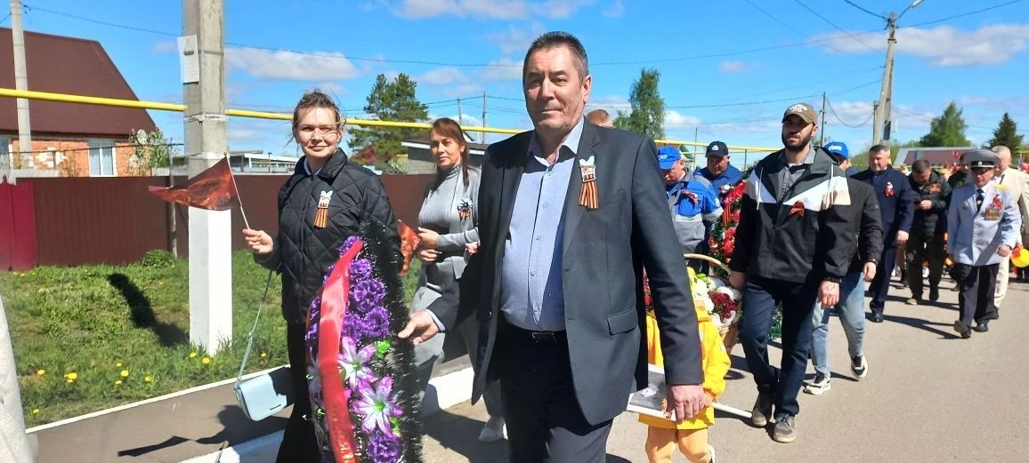 В Кайбицах встретили 81 годовщину Великой Победы
