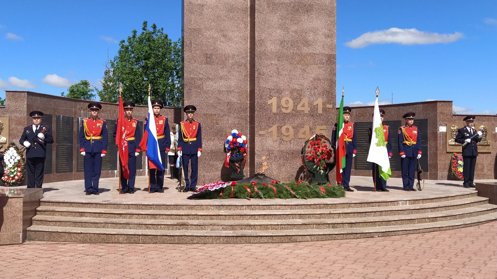 В Кайбицах встретили 81 годовщину Великой Победы