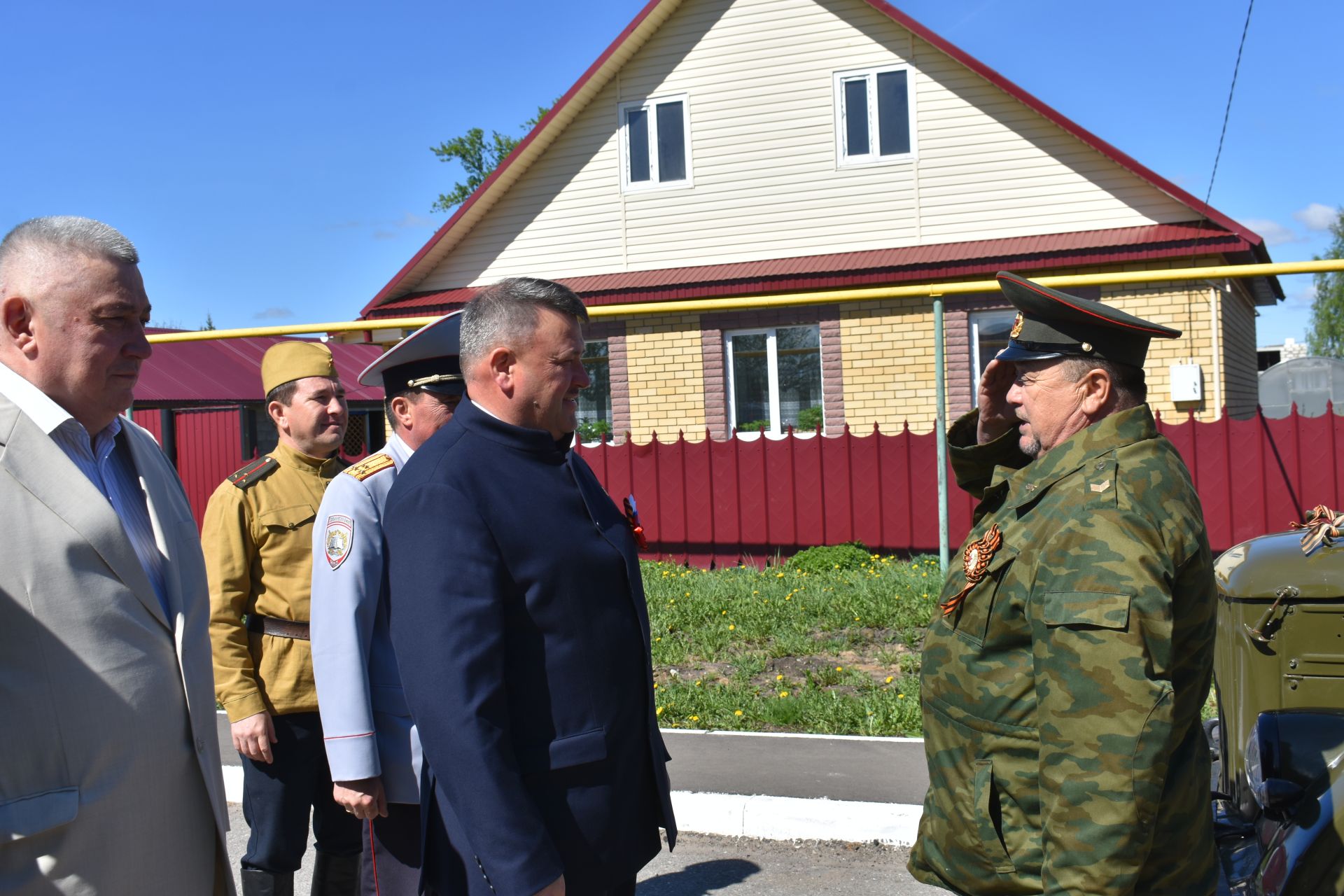 В Кайбицах встретили 81 годовщину Великой Победы