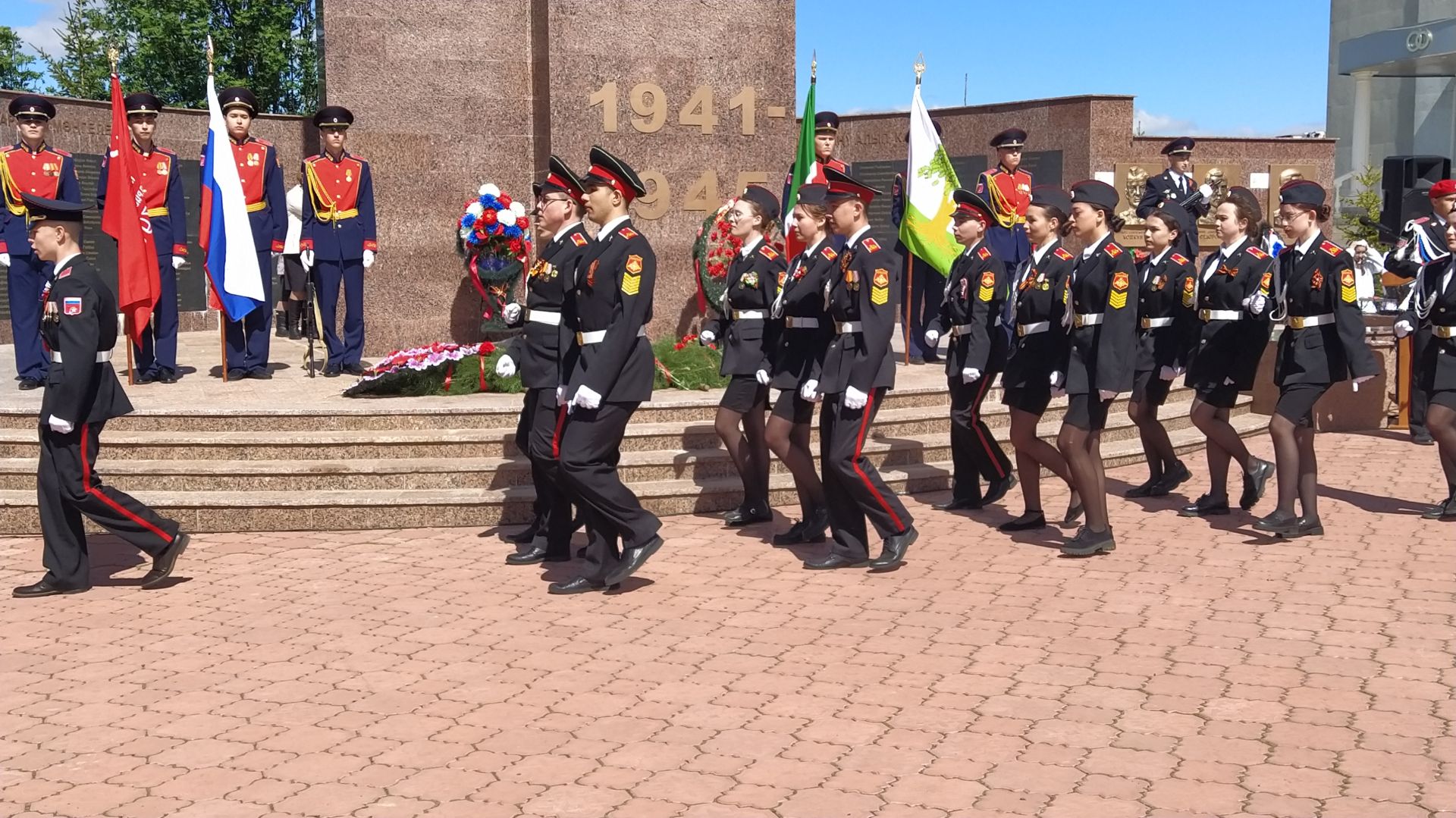 В Кайбицах встретили 81 годовщину Великой Победы