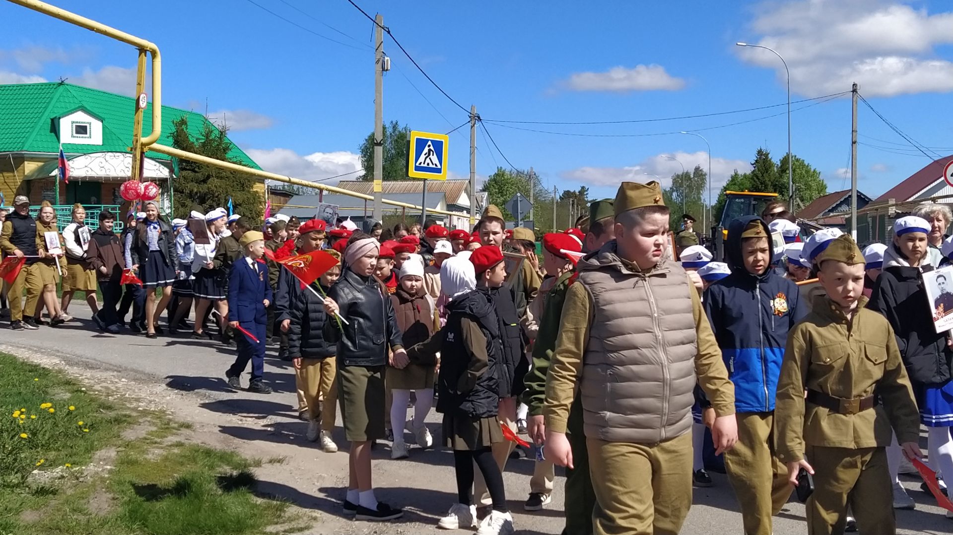 В Кайбицах встретили 81 годовщину Великой Победы