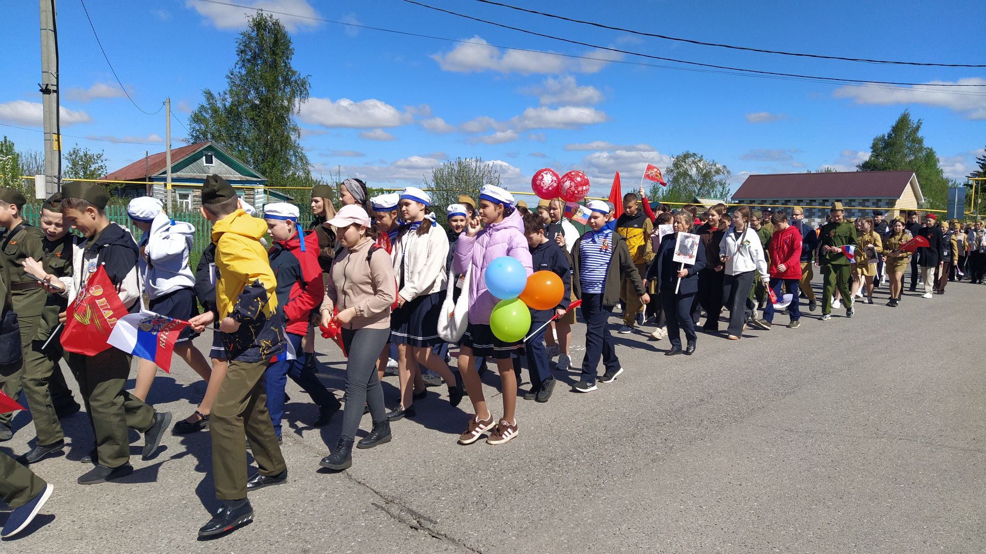 В Кайбицах встретили 81 годовщину Великой Победы