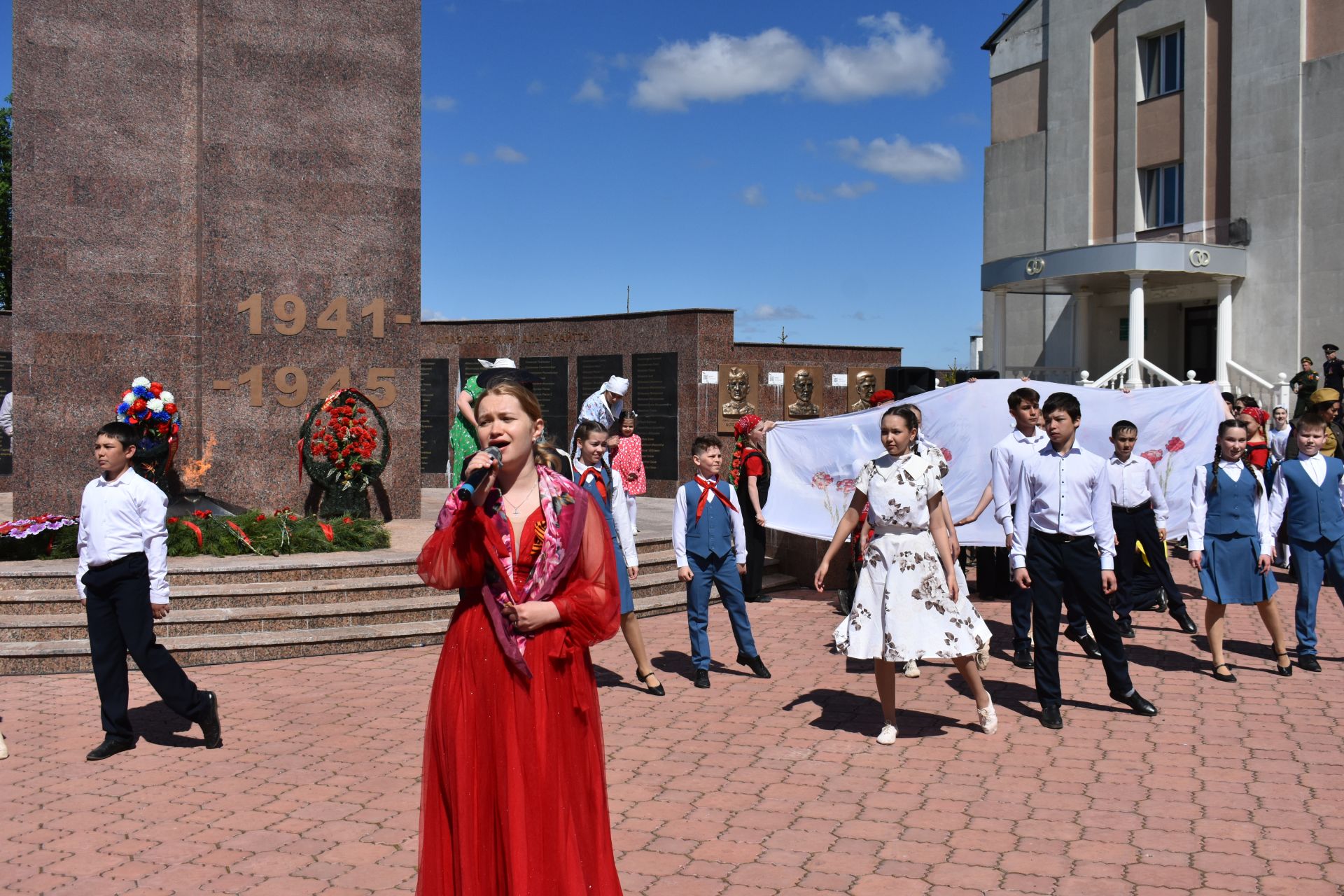 В Кайбицах встретили 81 годовщину Великой Победы