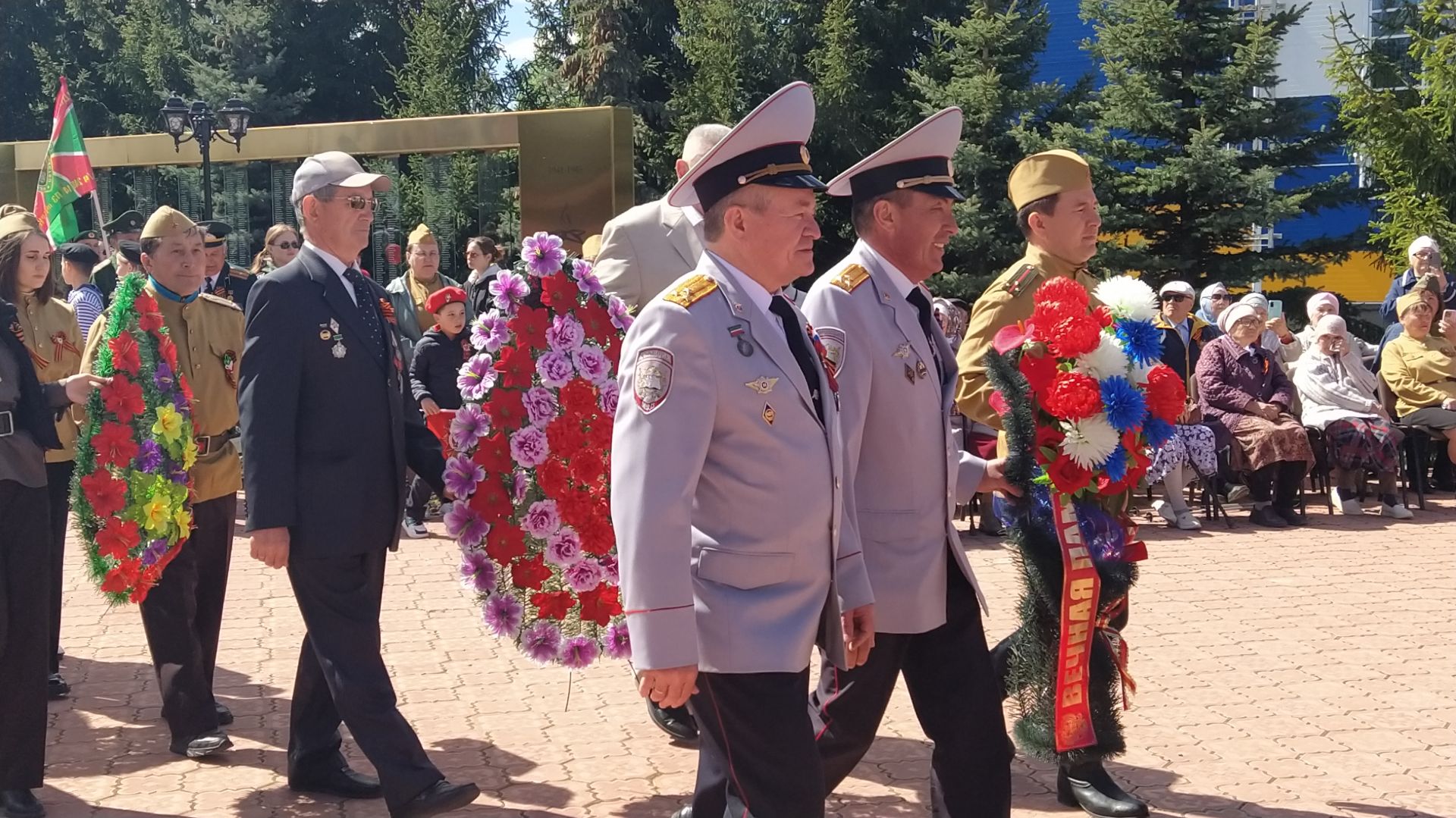 В Кайбицах встретили 81 годовщину Великой Победы