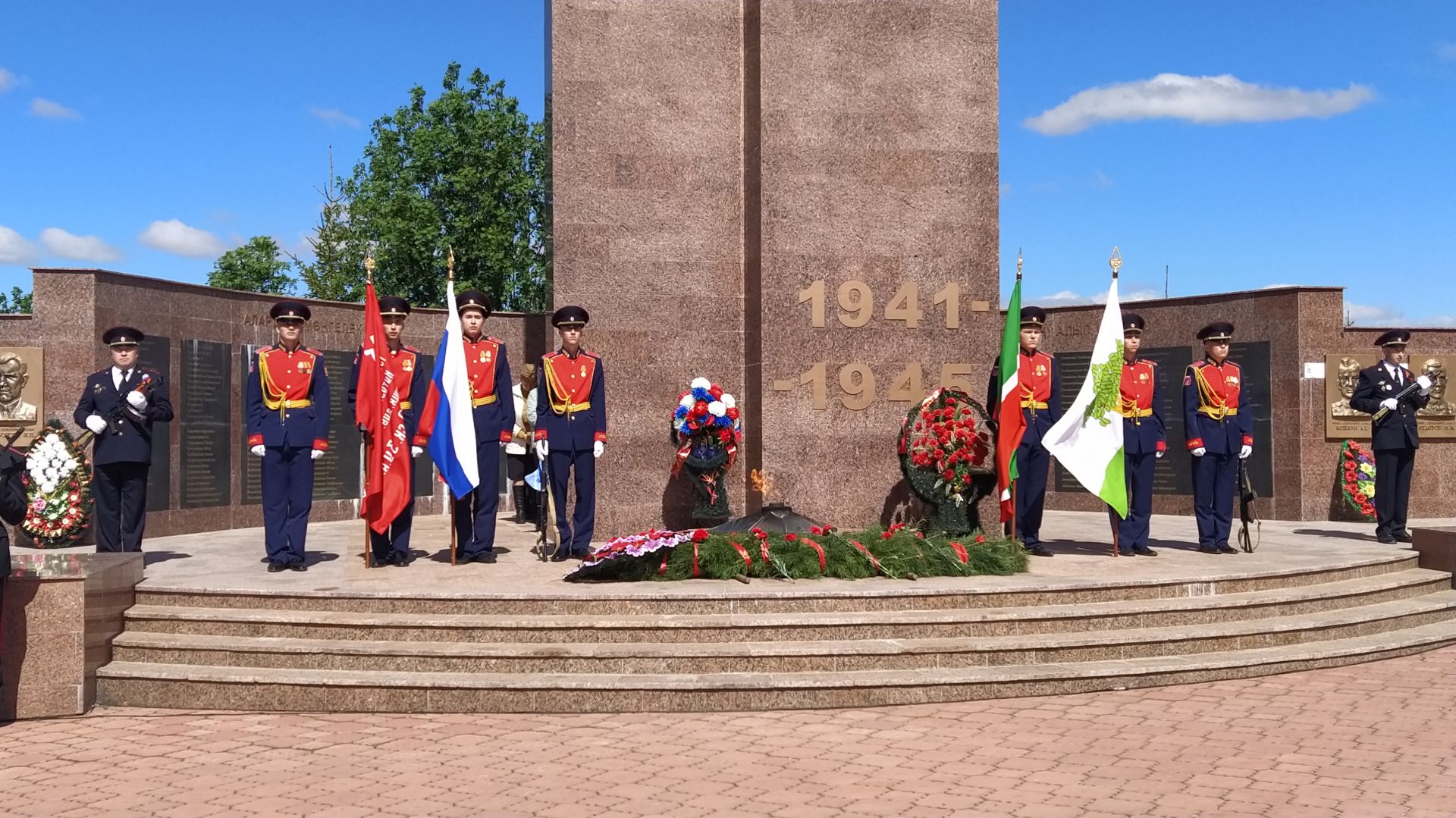 В Кайбицах встретили 81 годовщину Великой Победы