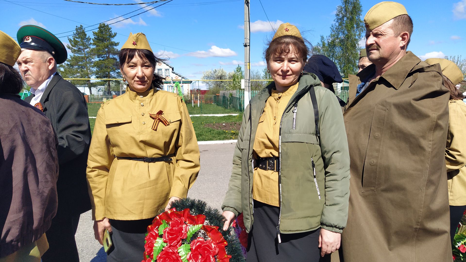 В Кайбицах встретили 81 годовщину Великой Победы