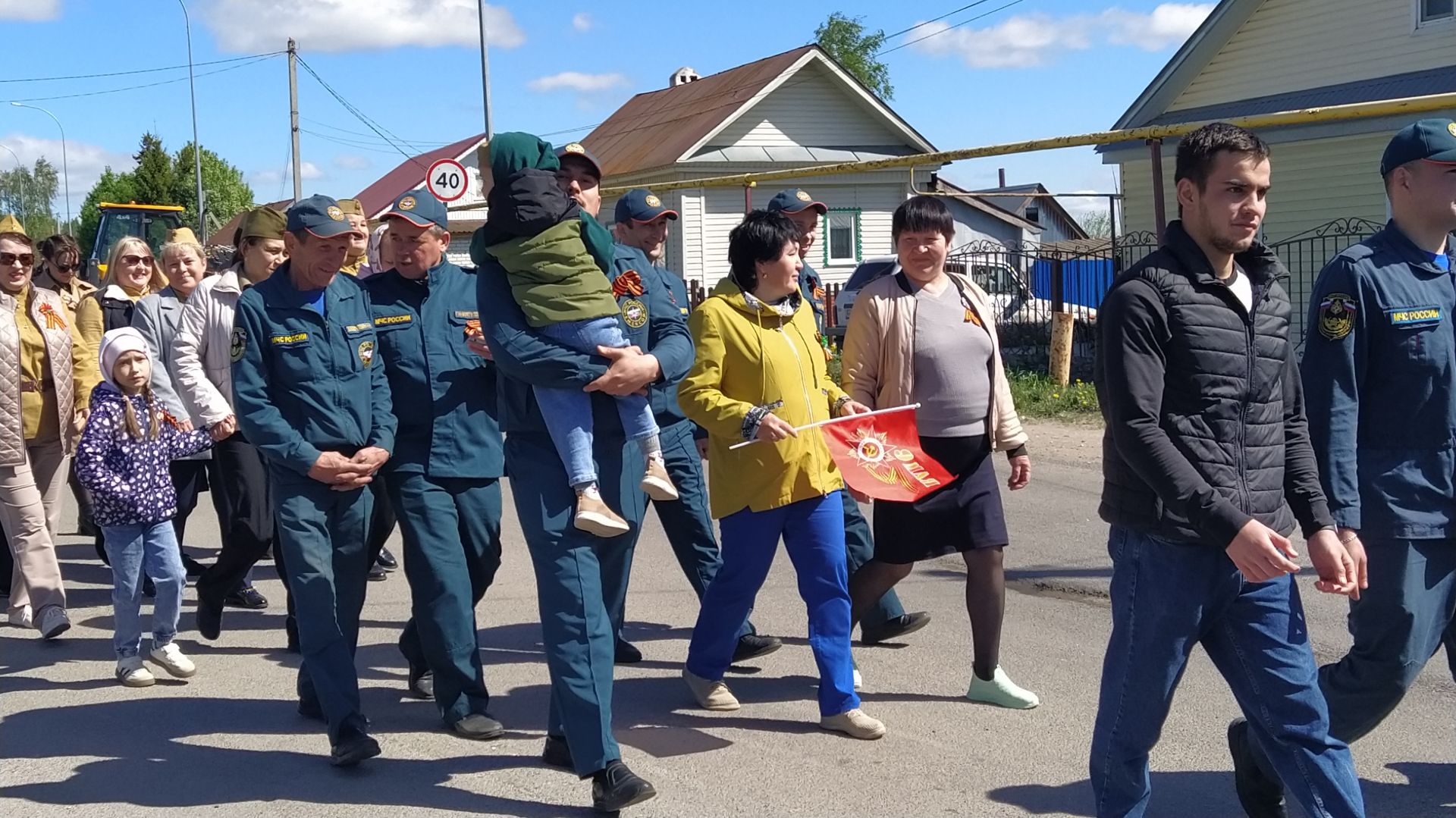 В Кайбицах встретили 81 годовщину Великой Победы