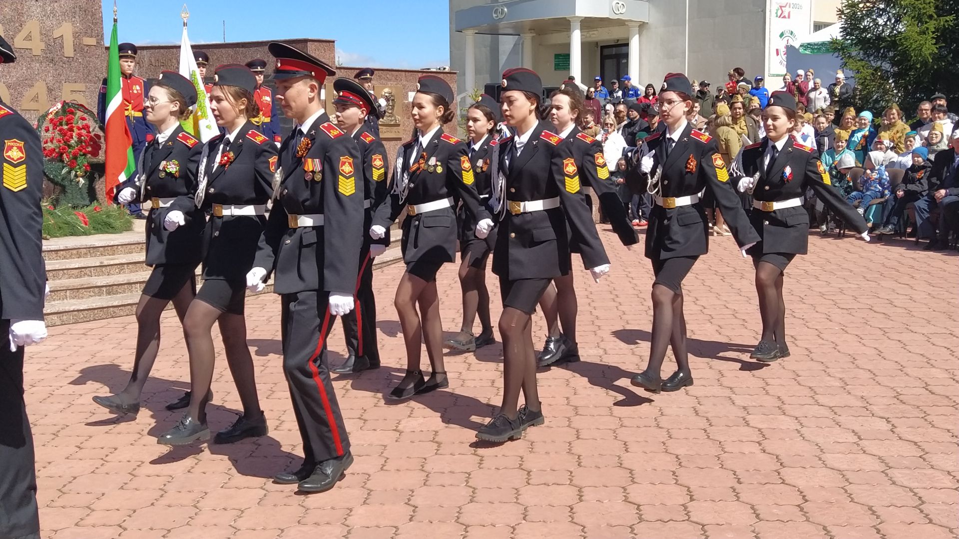 В Кайбицах встретили 81 годовщину Великой Победы