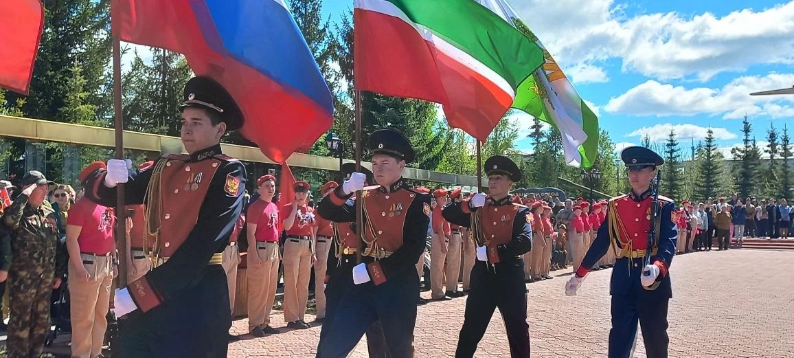 В Кайбицах встретили 81 годовщину Великой Победы