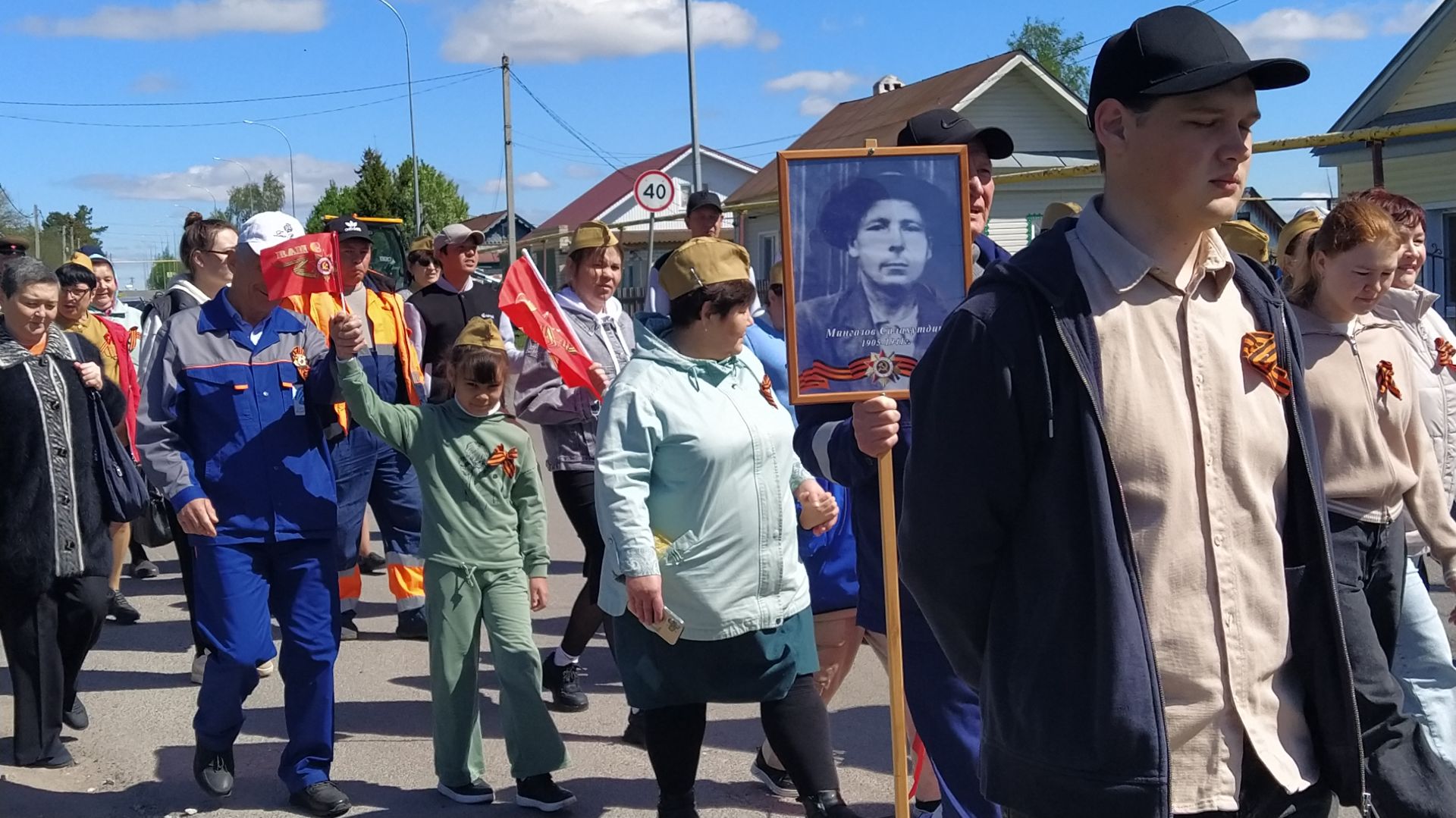 В Кайбицах встретили 81 годовщину Великой Победы