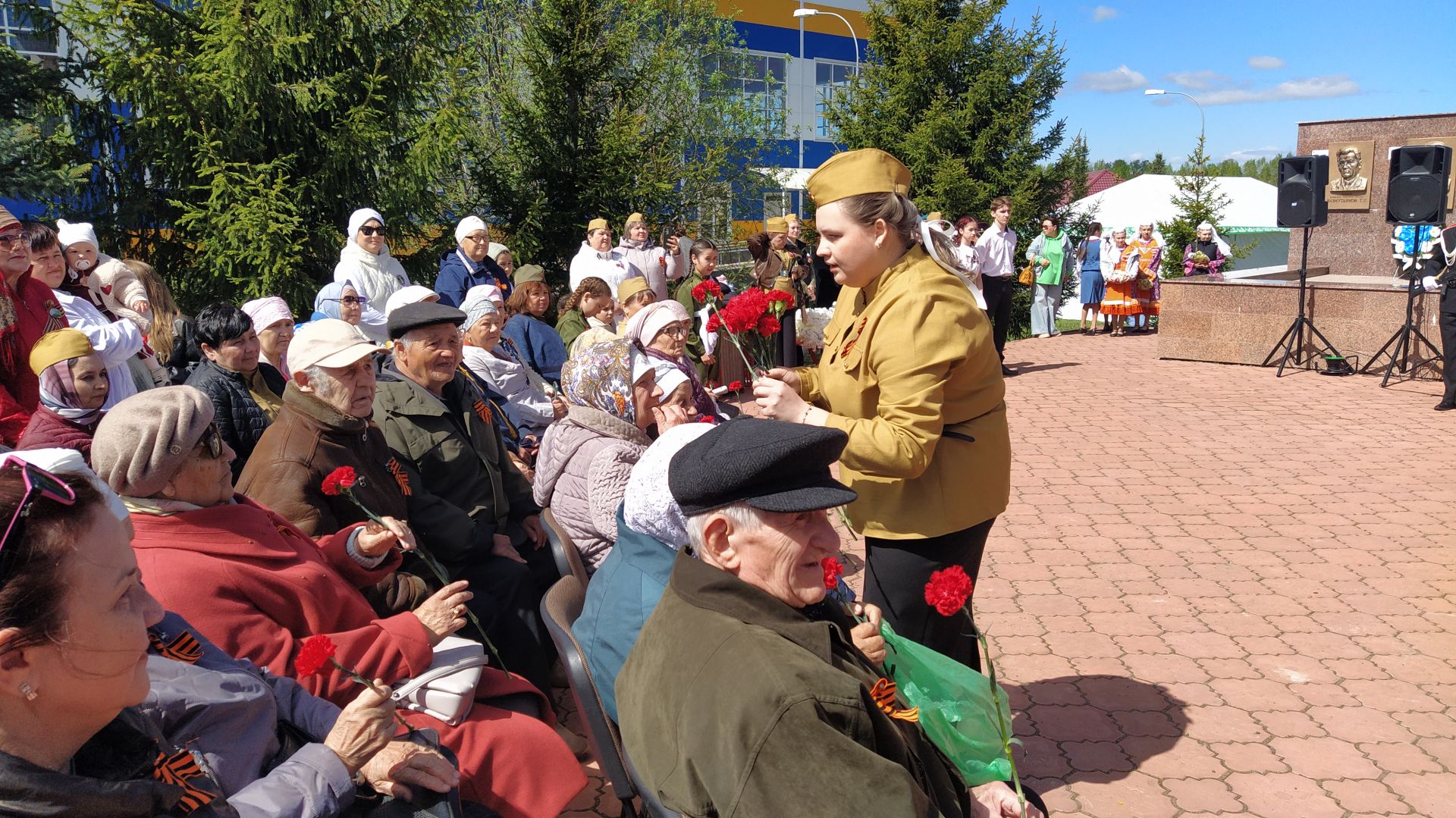 В Кайбицах встретили 81 годовщину Великой Победы