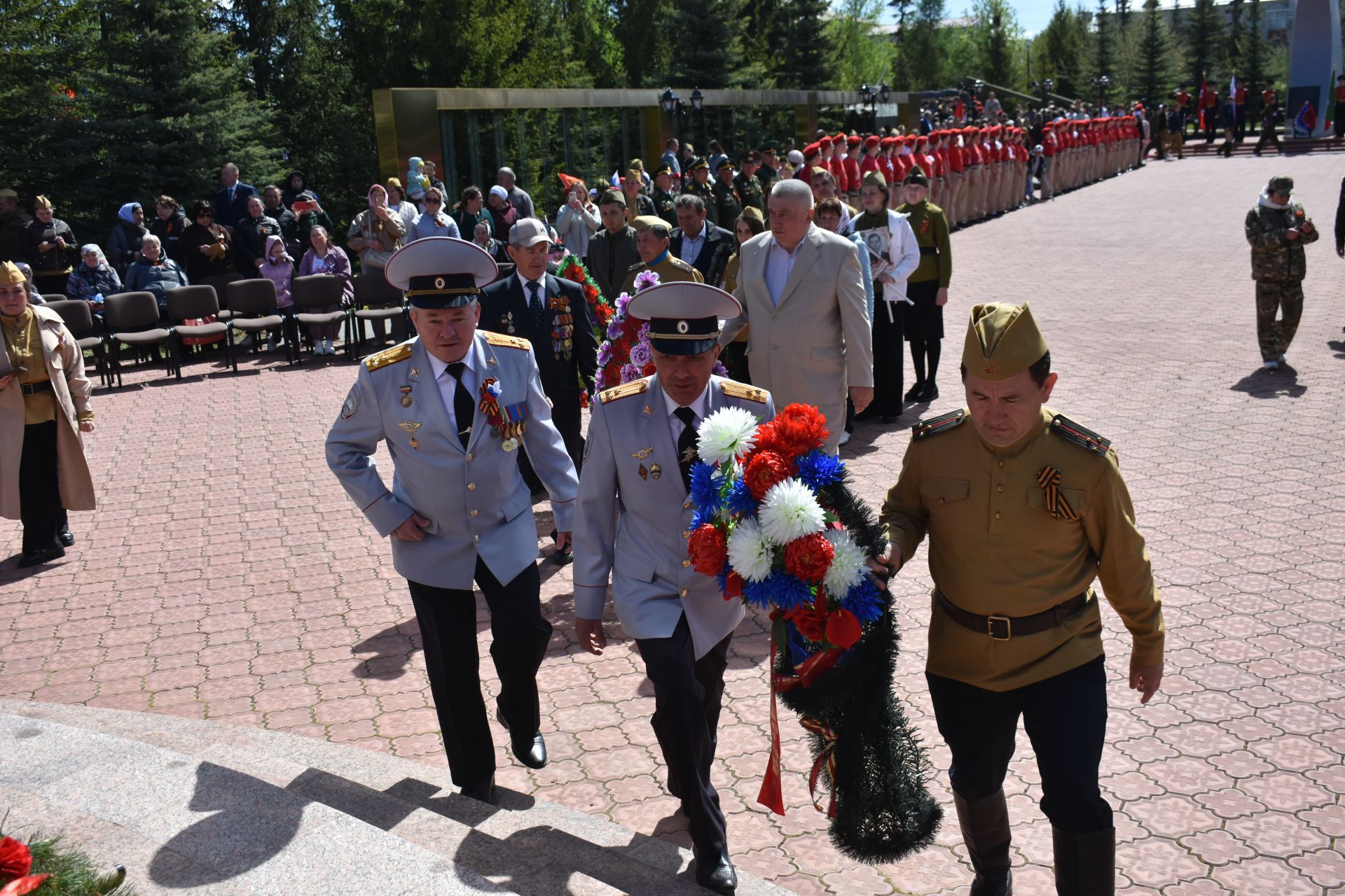 В Кайбицах встретили 81 годовщину Великой Победы