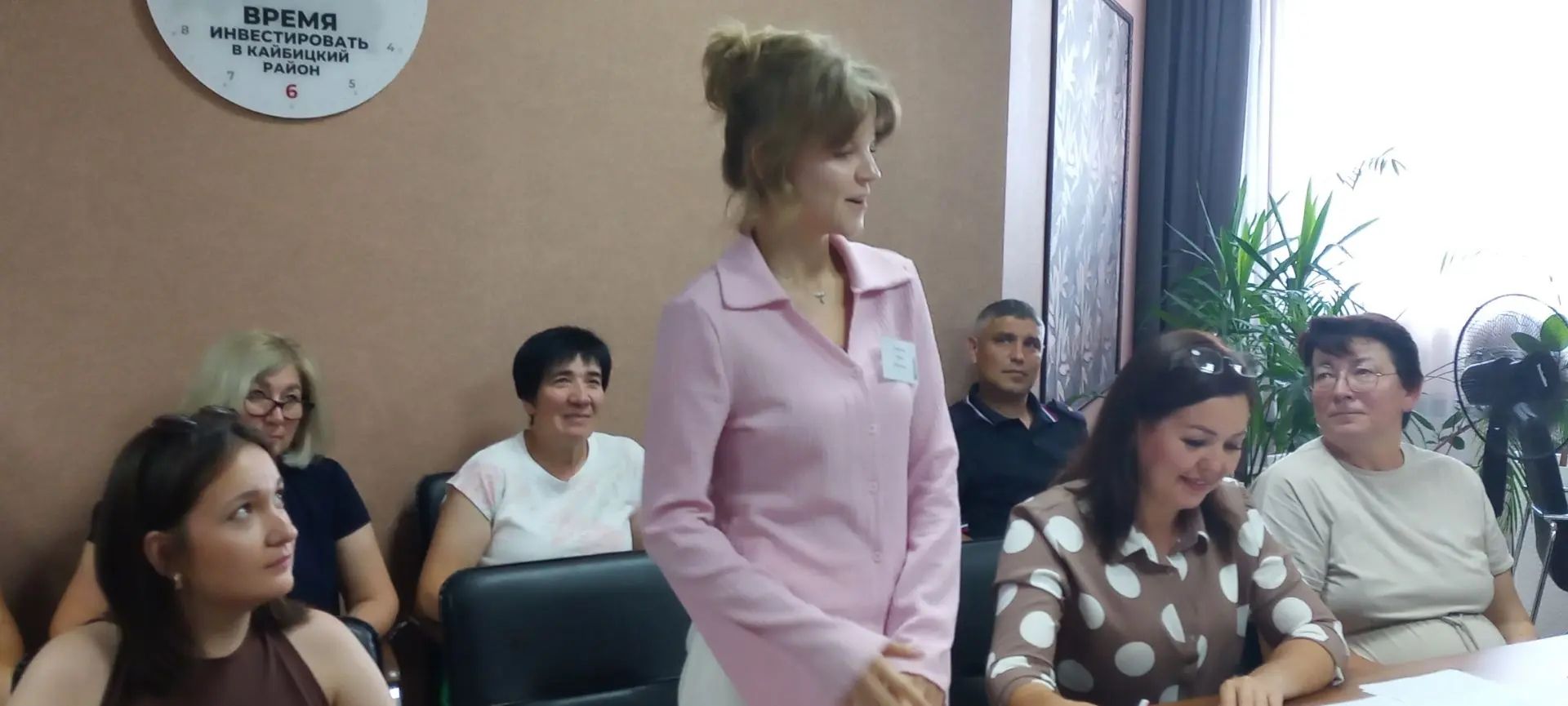 Кайбыч районы башлыгы югары уку йортларын максатчан  юллама белән тәмамлап кайткан яшь белгечләр белән очрашты