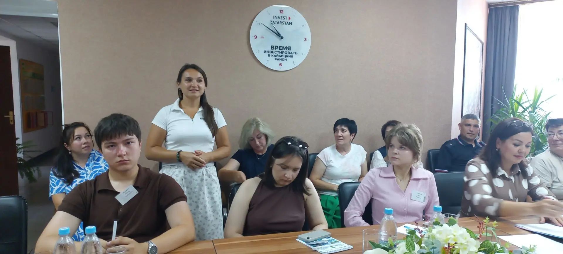 Кайбыч районы башлыгы югары уку йортларын максатчан  юллама белән тәмамлап кайткан яшь белгечләр белән очрашты