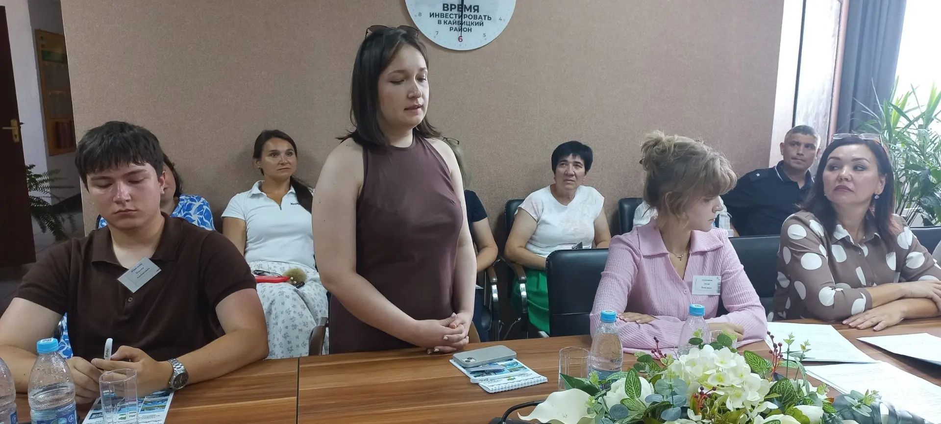 Кайбыч районы башлыгы югары уку йортларын максатчан  юллама белән тәмамлап кайткан яшь белгечләр белән очрашты