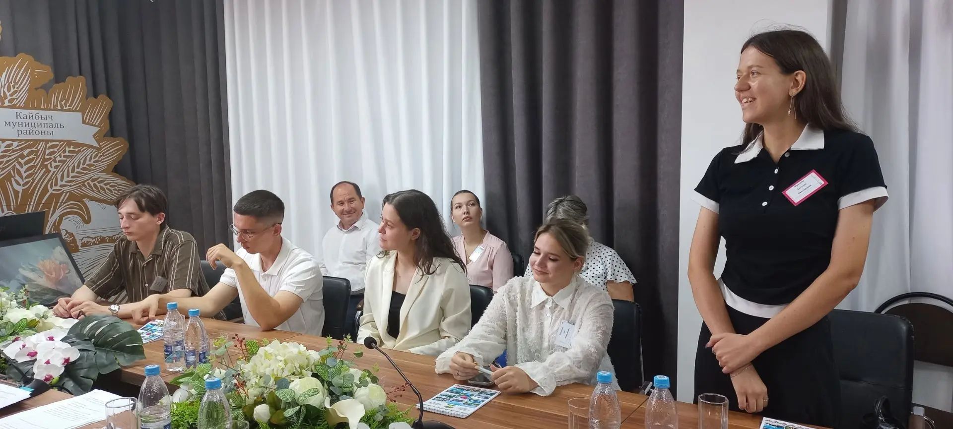 Кайбыч районы башлыгы югары уку йортларын максатчан  юллама белән тәмамлап кайткан яшь белгечләр белән очрашты
