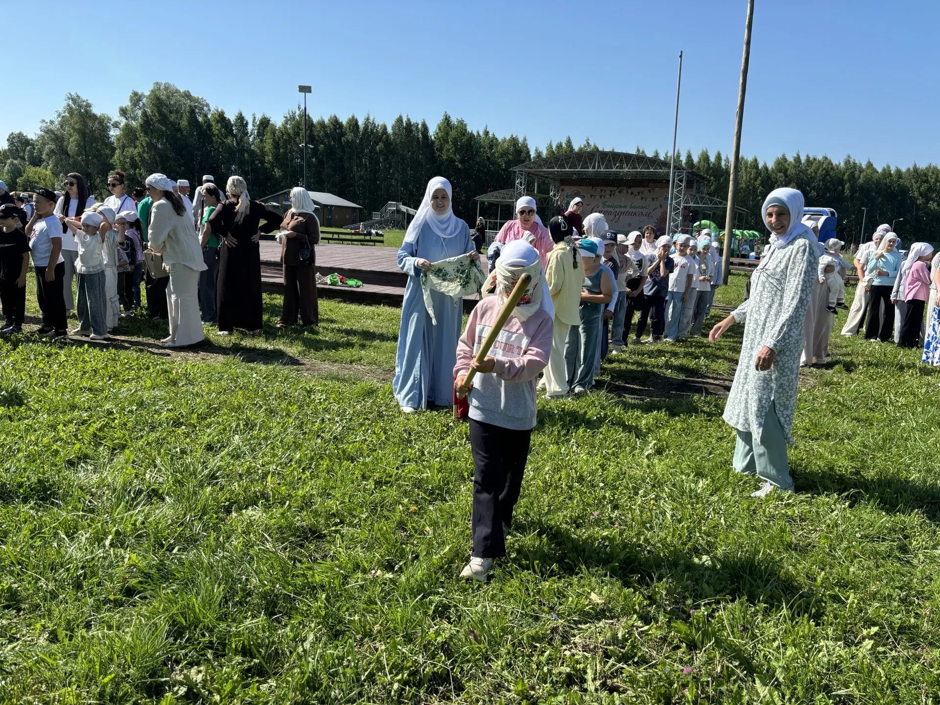 Кайбычта балалар өчен дини Сабантуй узды