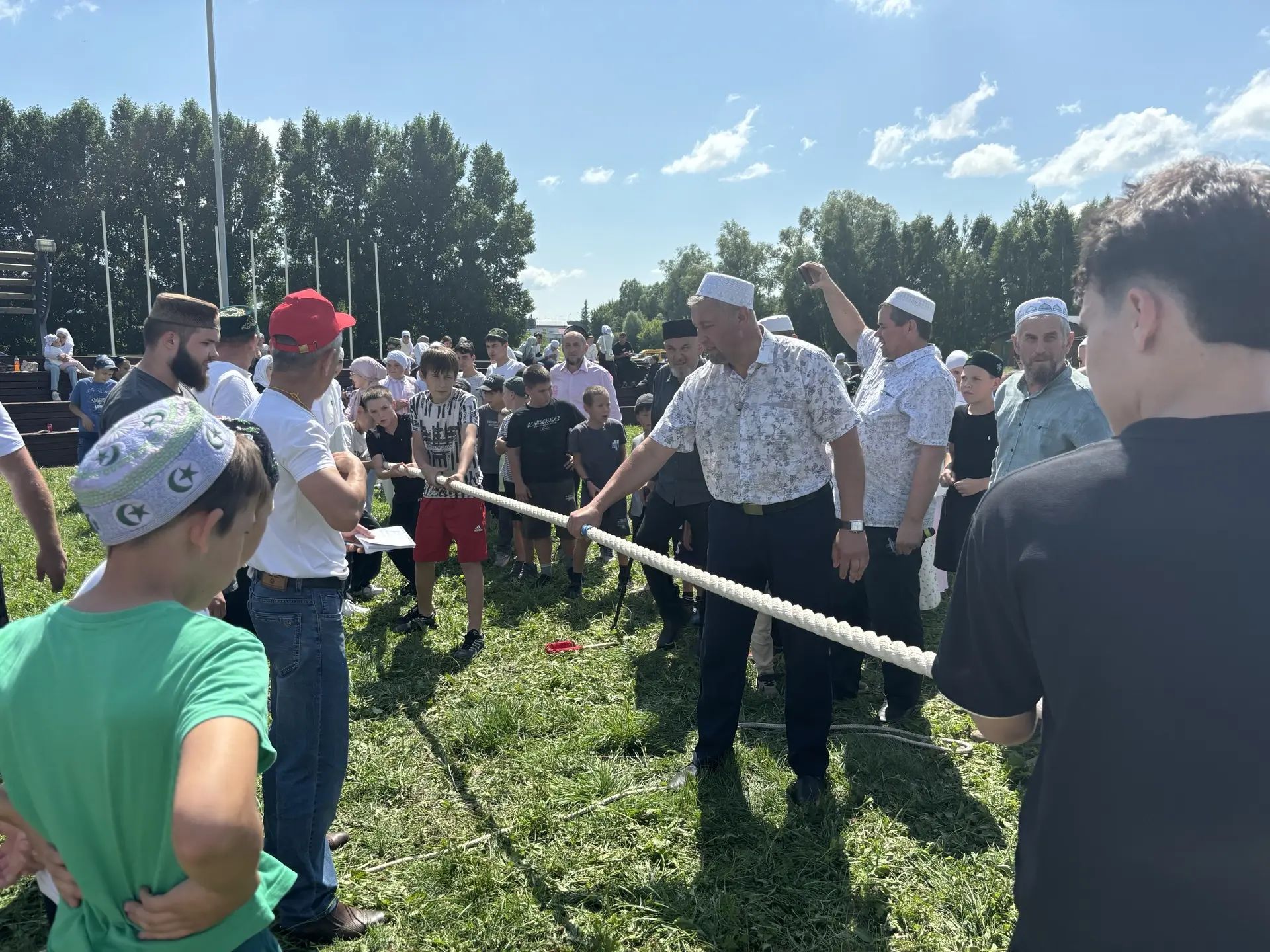 Кайбычта балалар өчен дини Сабантуй узды