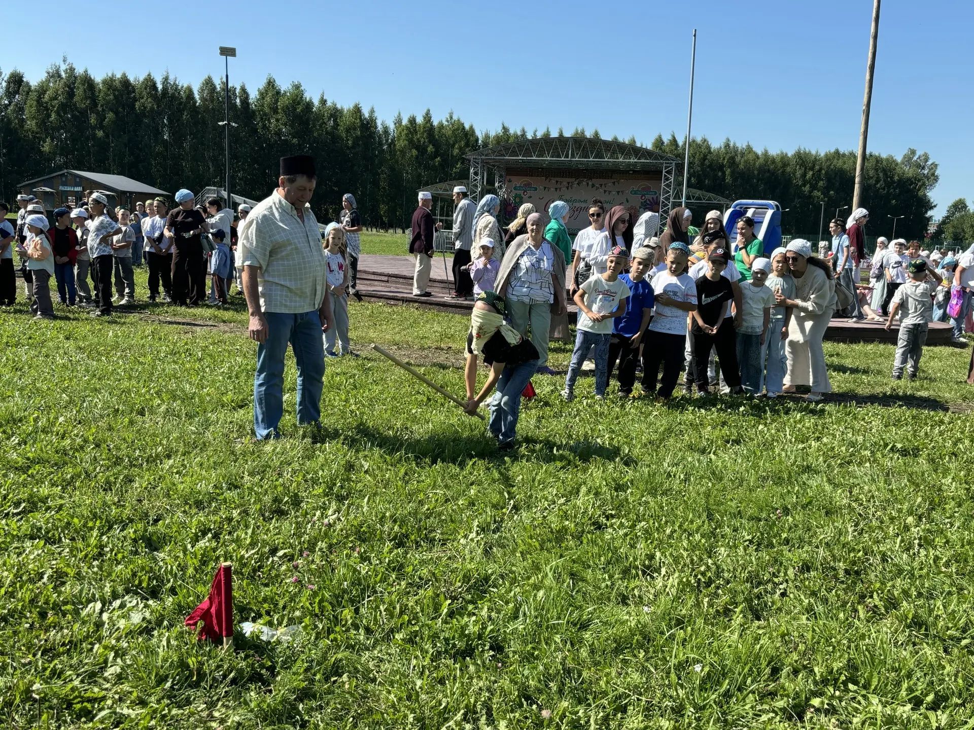 Кайбычта балалар өчен дини Сабантуй узды