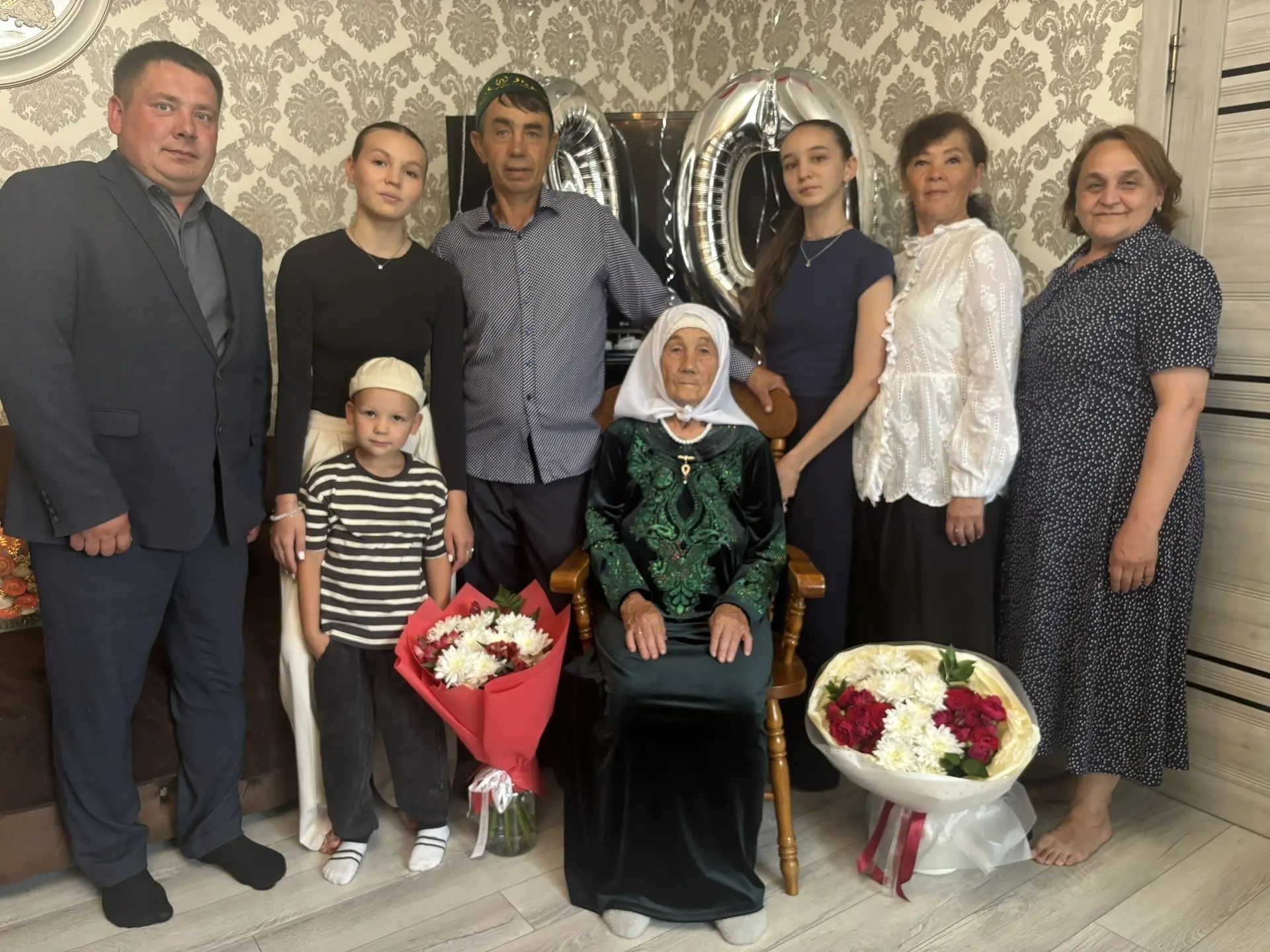 Олы Кайбычта яшәүче сугыш чоры баласы котлаулар кабул итте