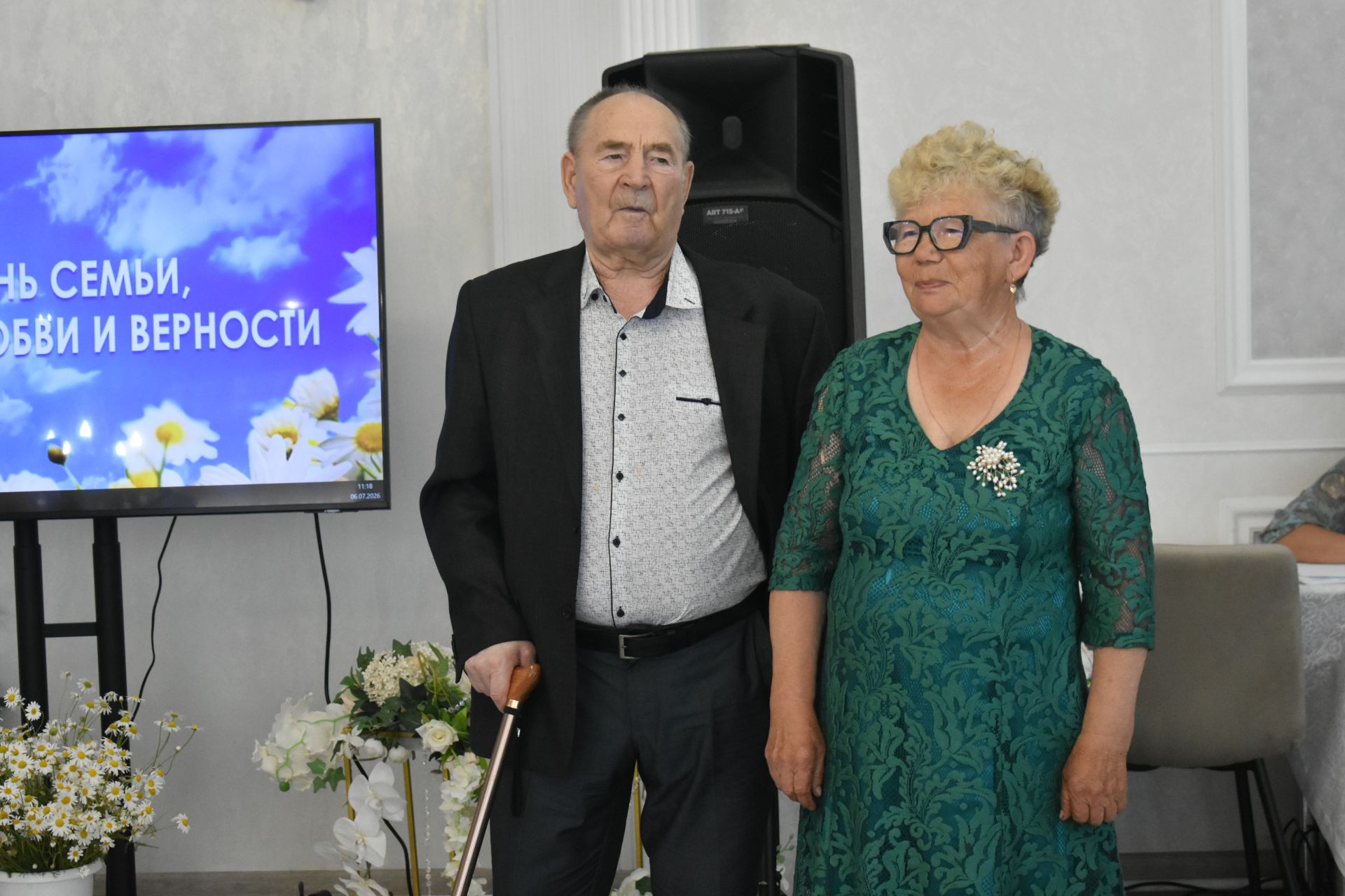 В Кайбицком районе чествовали семьи, прожившие вместе полвека и более
