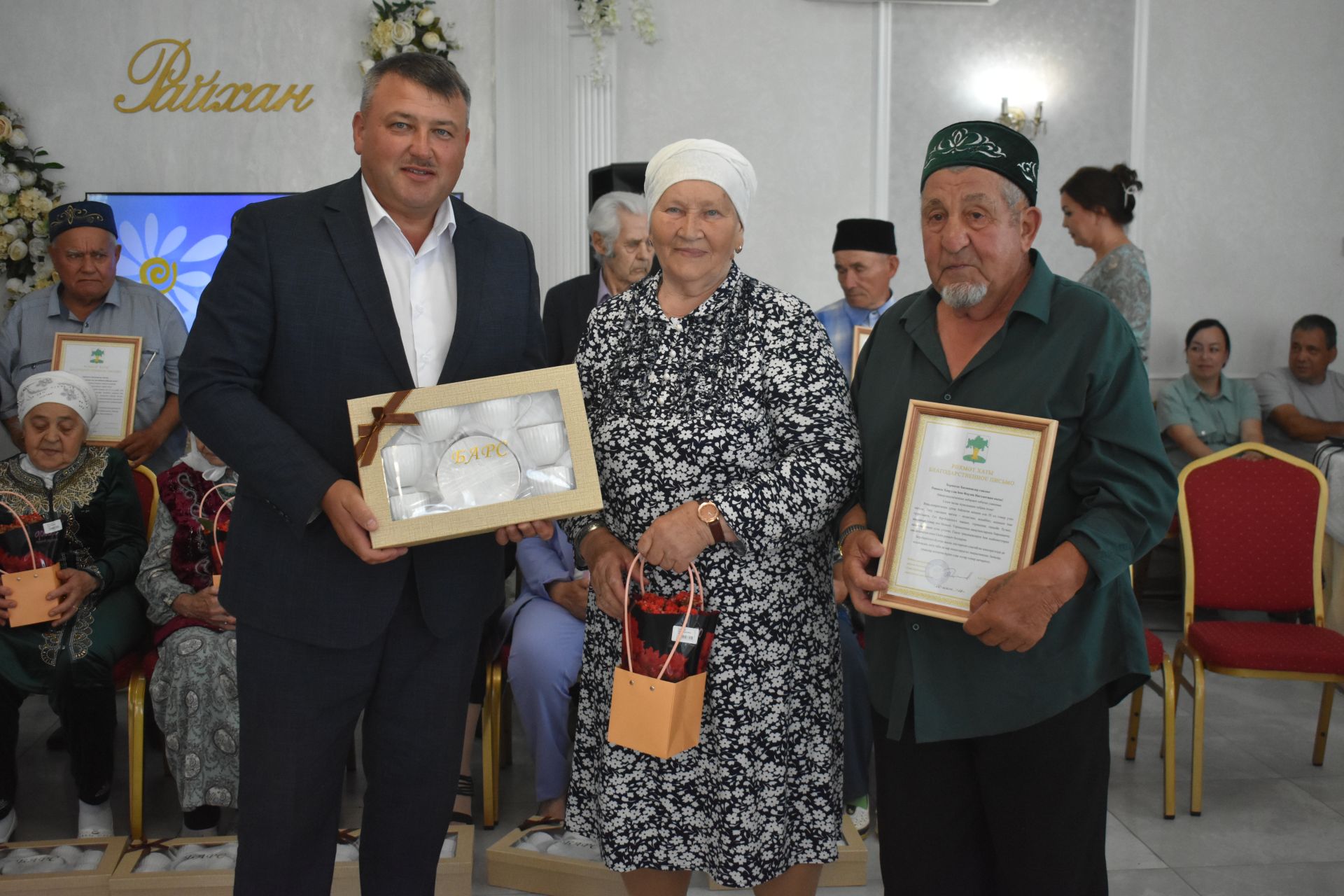 В Кайбицком районе чествовали семьи, прожившие вместе полвека и более