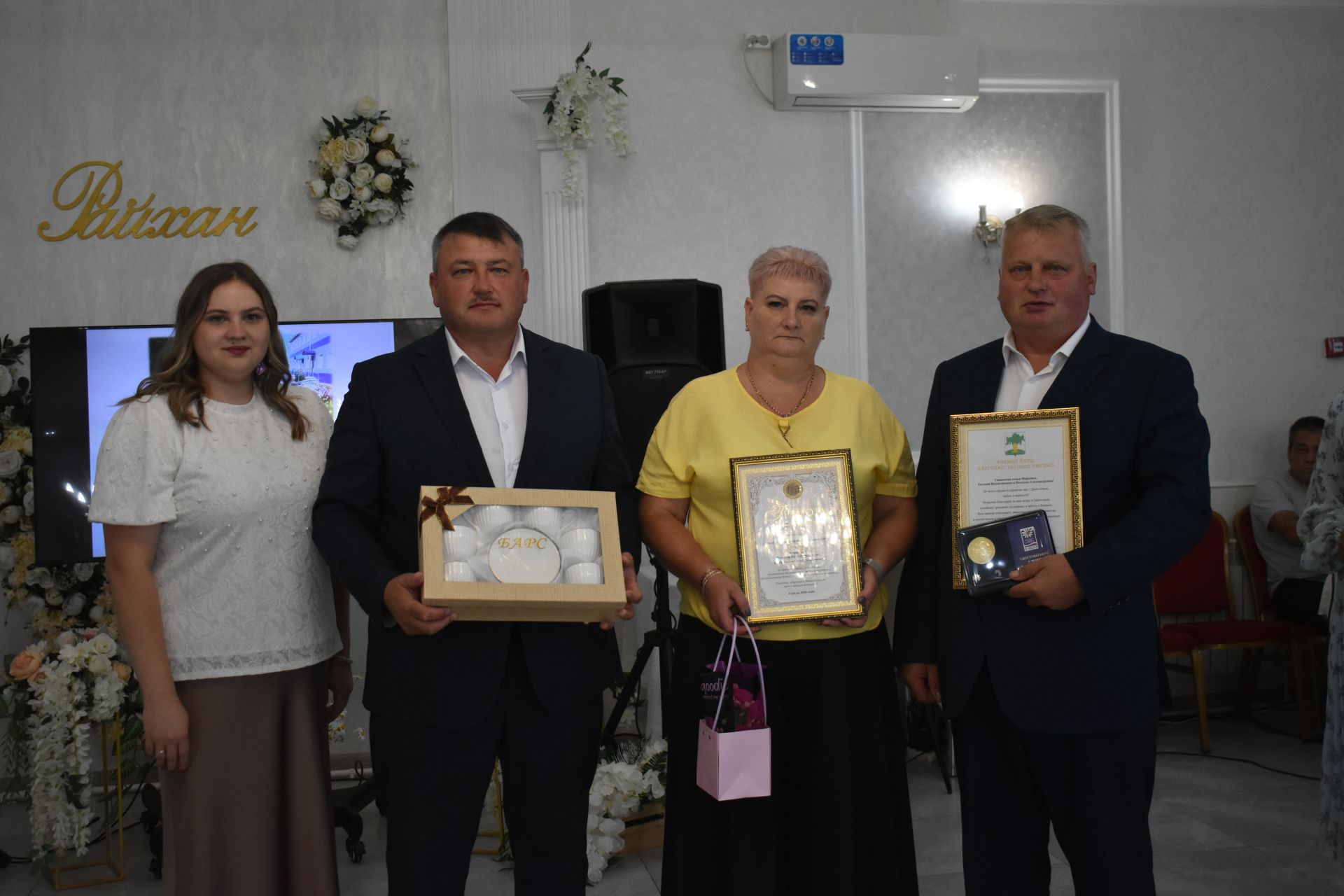 В Кайбицком районе чествовали семьи, прожившие вместе полвека и более
