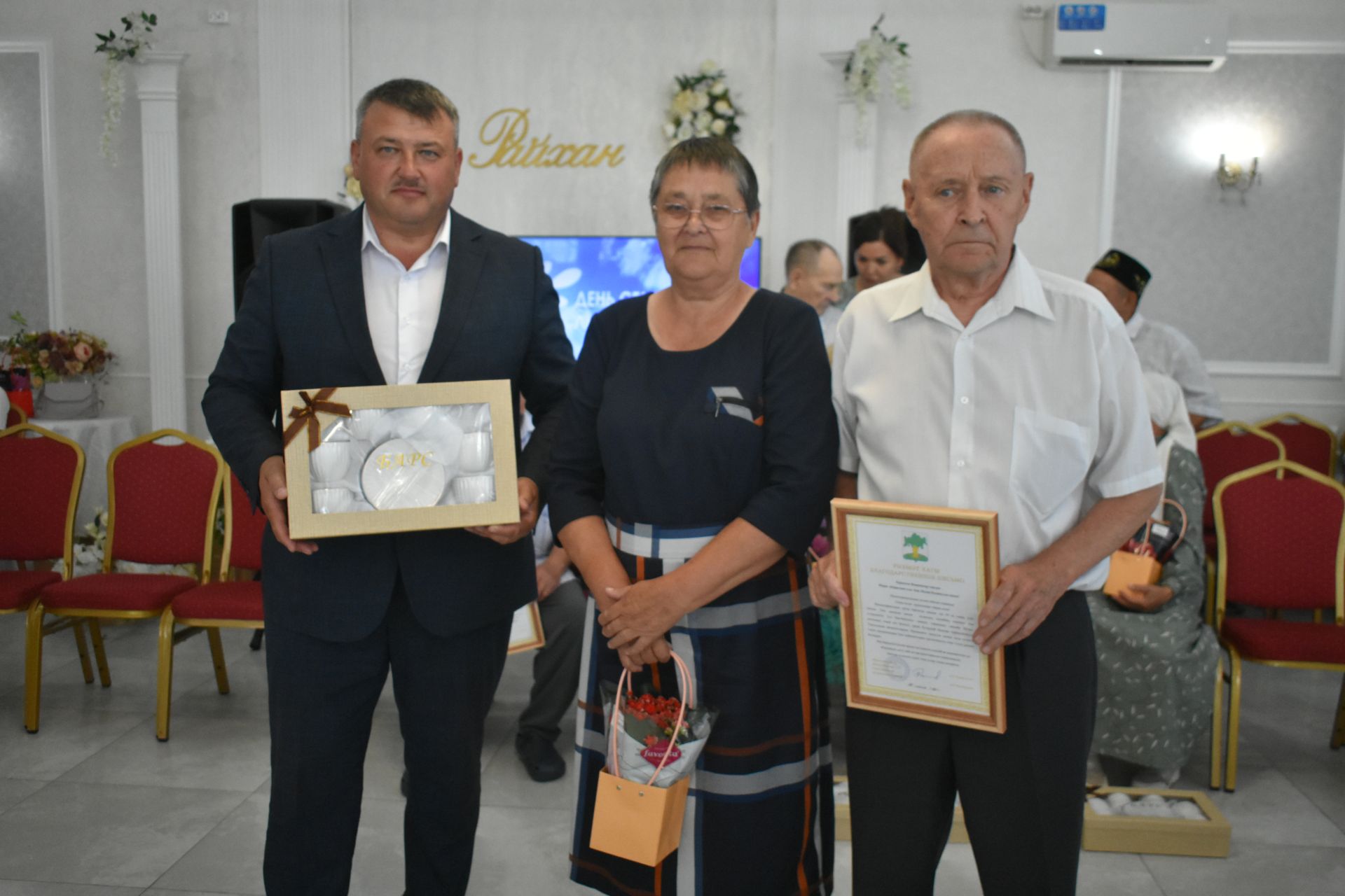 В Кайбицком районе чествовали семьи, прожившие вместе полвека и более