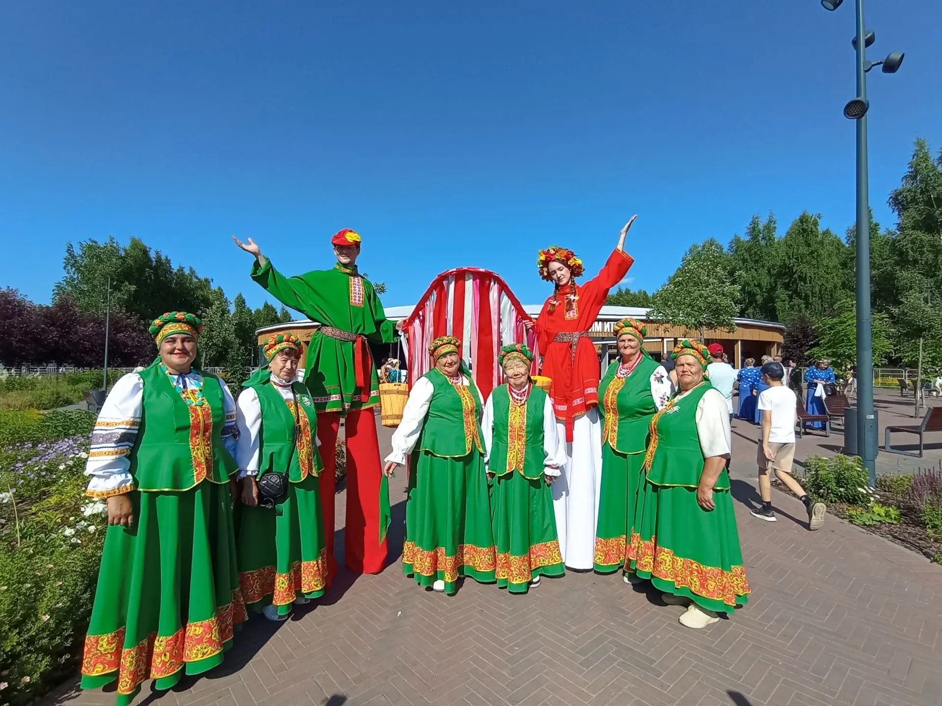 Творческие ансамбли Кайбицкого района приняли участие в республиканском празднике «Иван Купала»