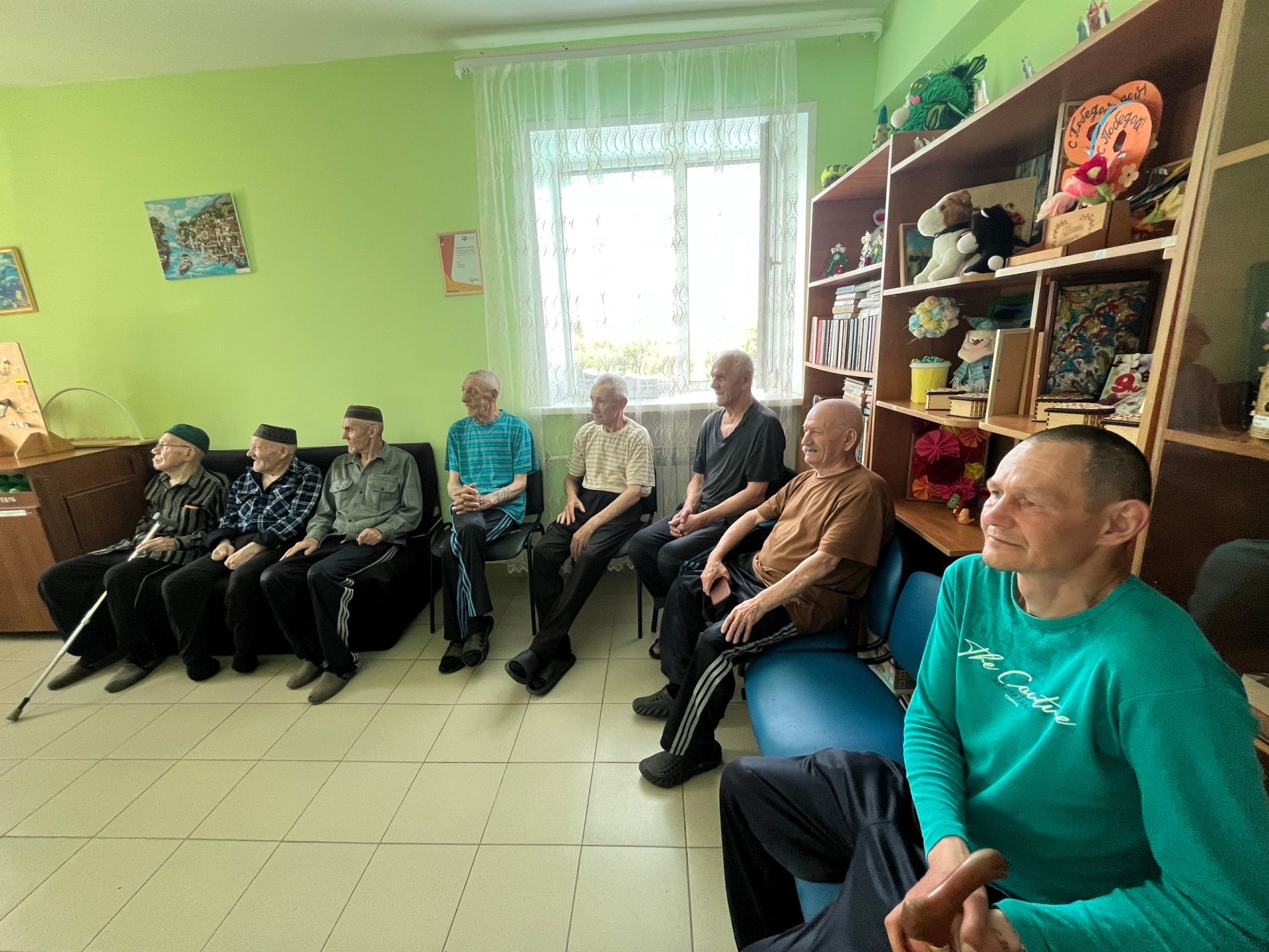 В Кайбицком доме-интернате состоялось занятие по кинотерапии