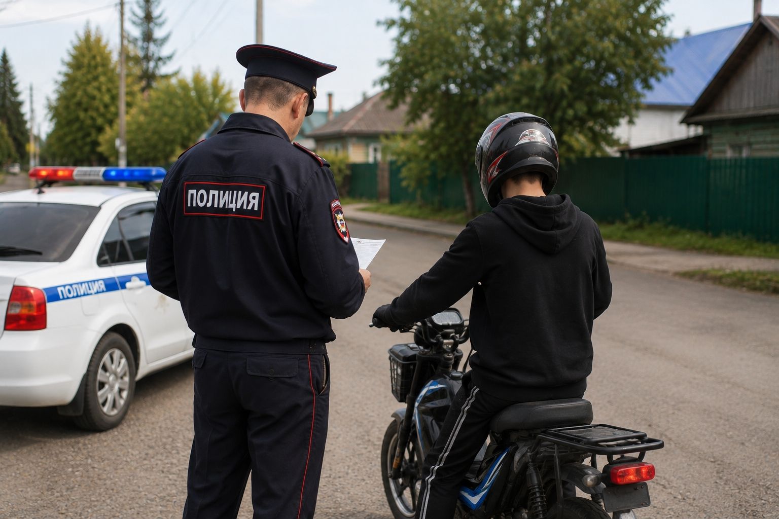 В Кайбицах на заседании разъяснили, что покупка питбайка может обернуться для родителей уголовной ответственностью.