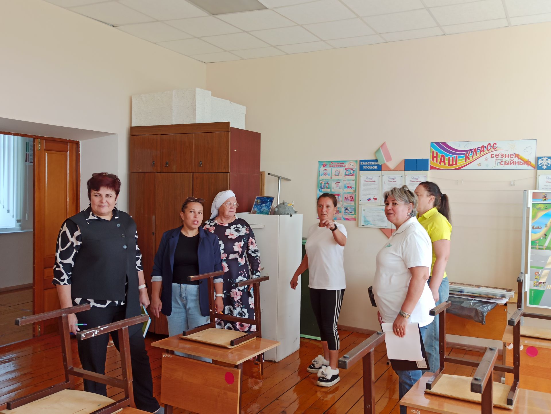 Комиссия проверила готовность школ Кайбицкого района к новому учебному году
