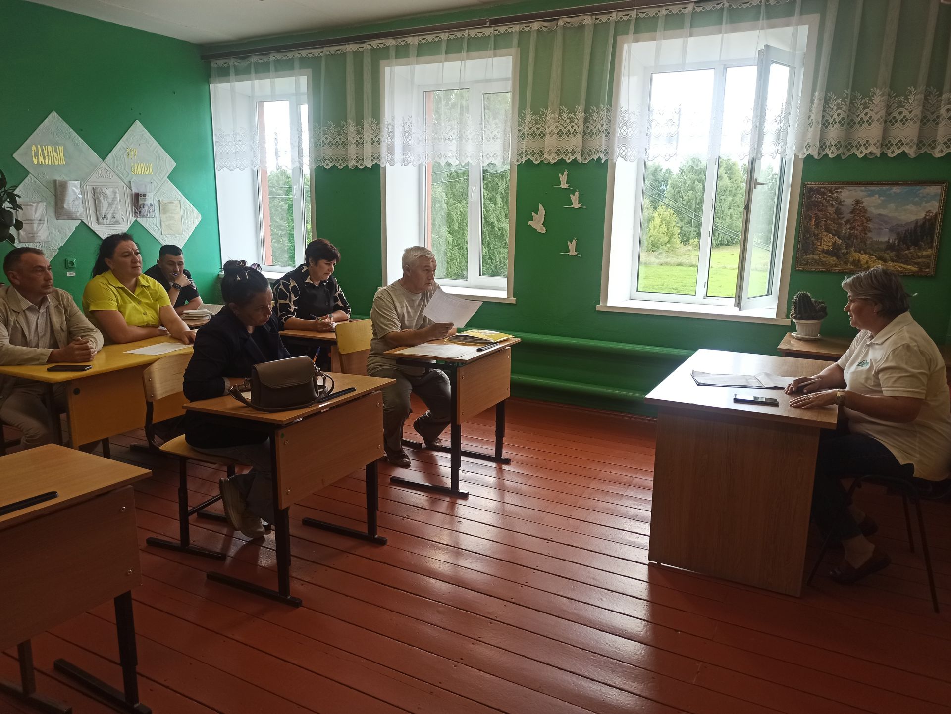 Комиссия проверила готовность школ Кайбицкого района к новому учебному году