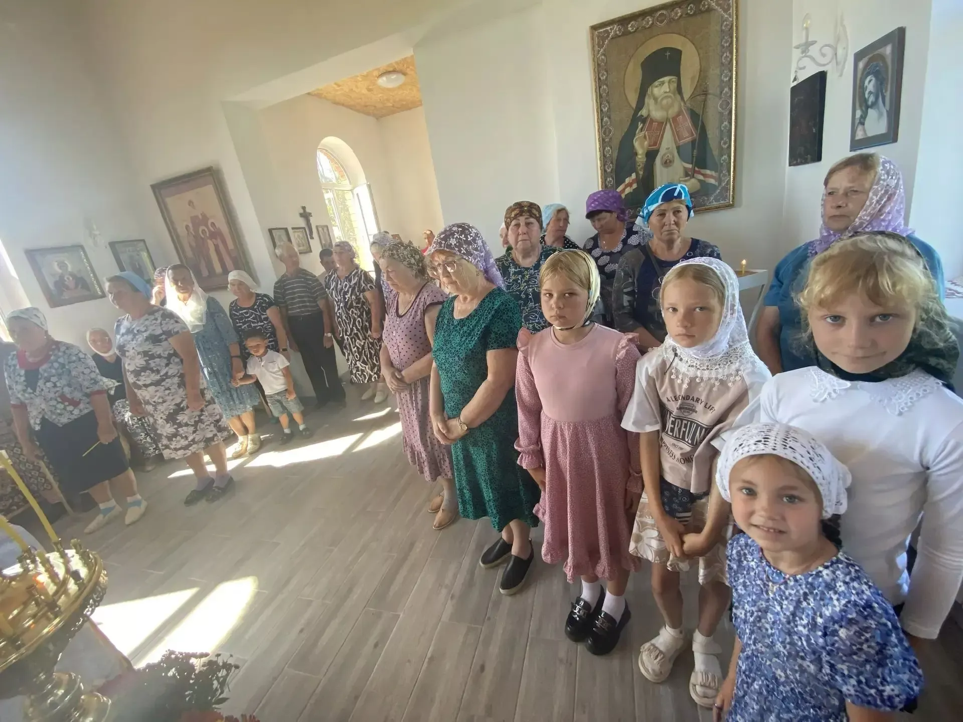 Под сводами храма святого Илии в Ульянкове вновь звучала молитва