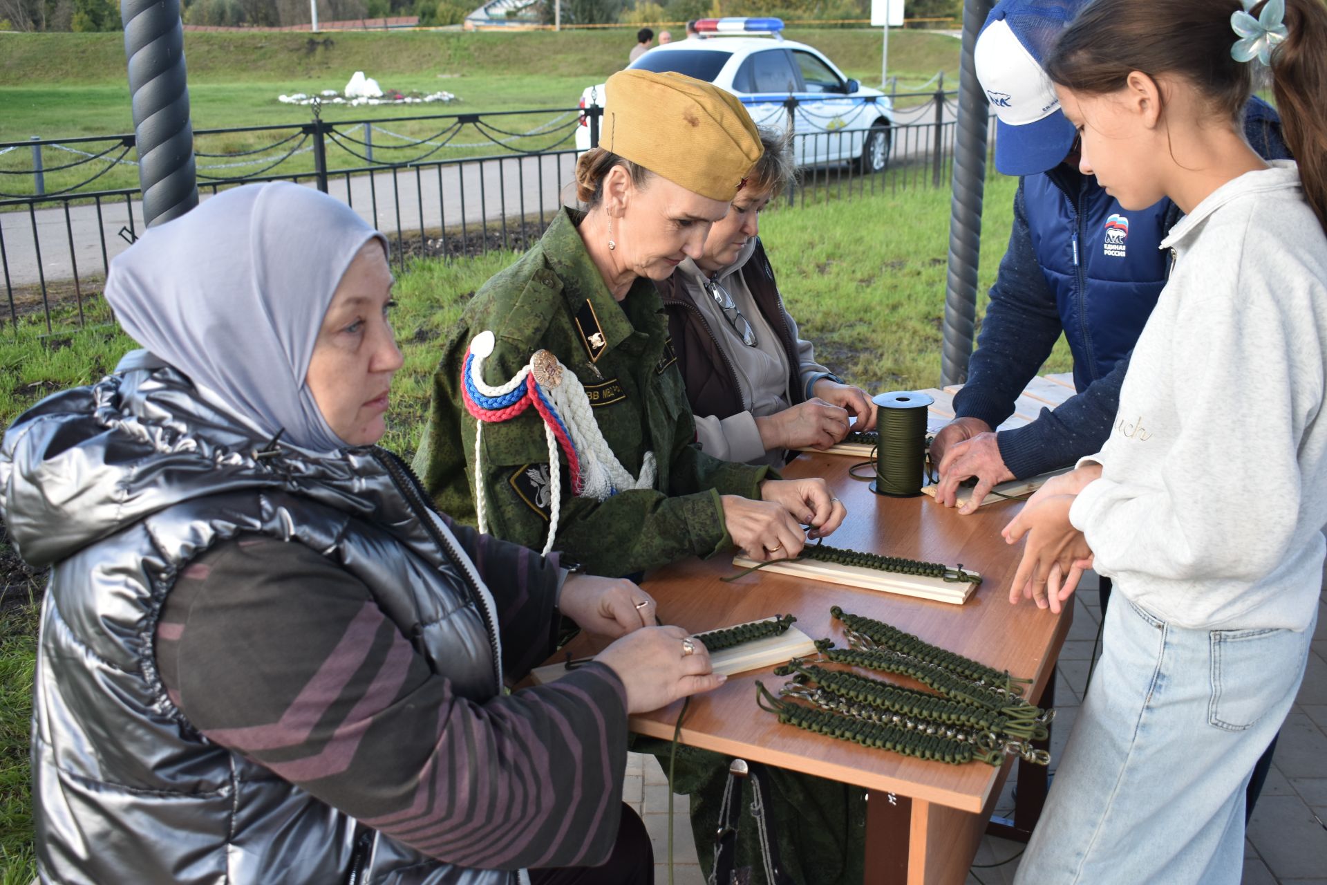 В обновленном парке Больших Кайбиц прошел фестиваль труда и доблести
