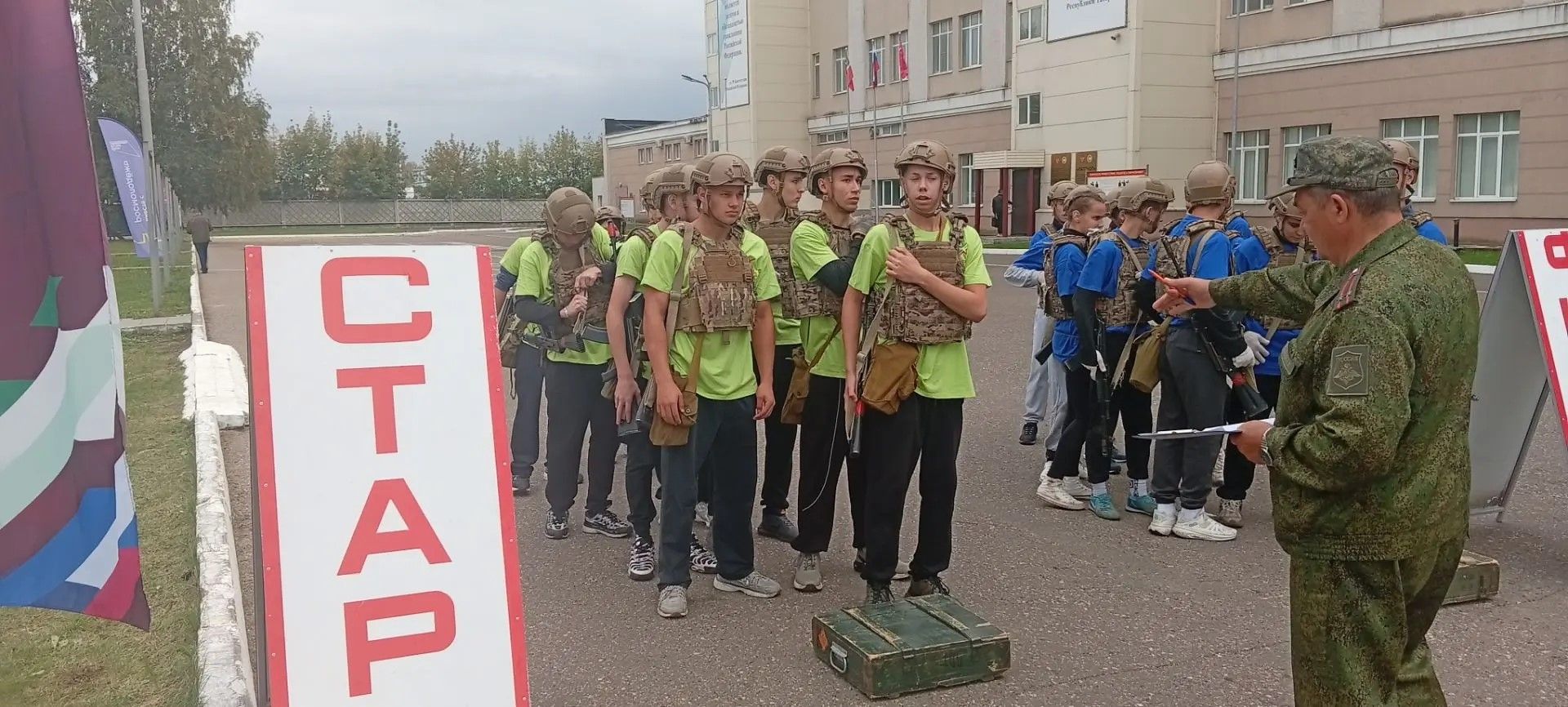 Отряд «Подвиг» Большекайбицкой школы взял призовое место в игре «Вперёд, юнармейцы!»